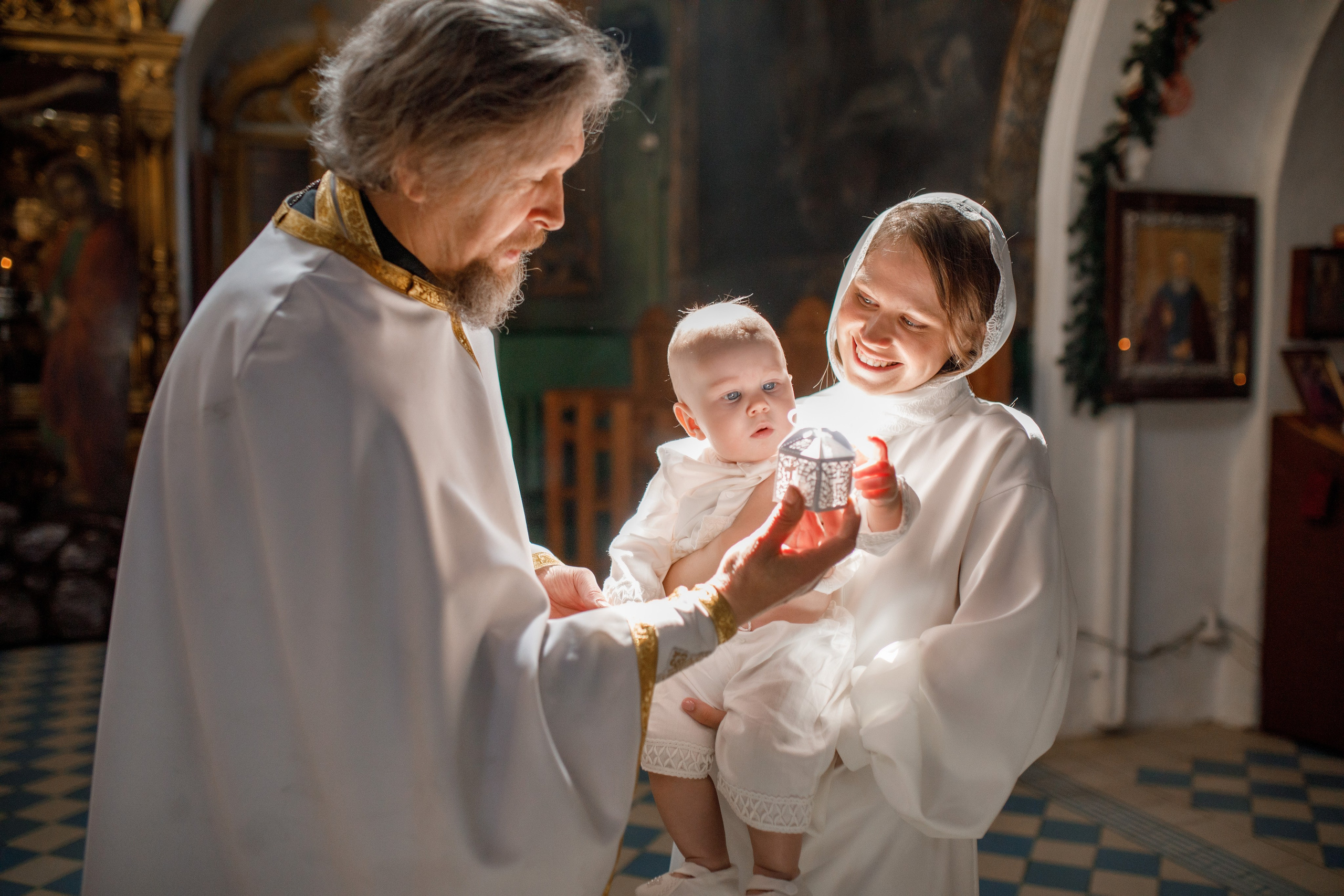 Крещение. Детский и семейный фотограф в Костроме Валентина Белик
