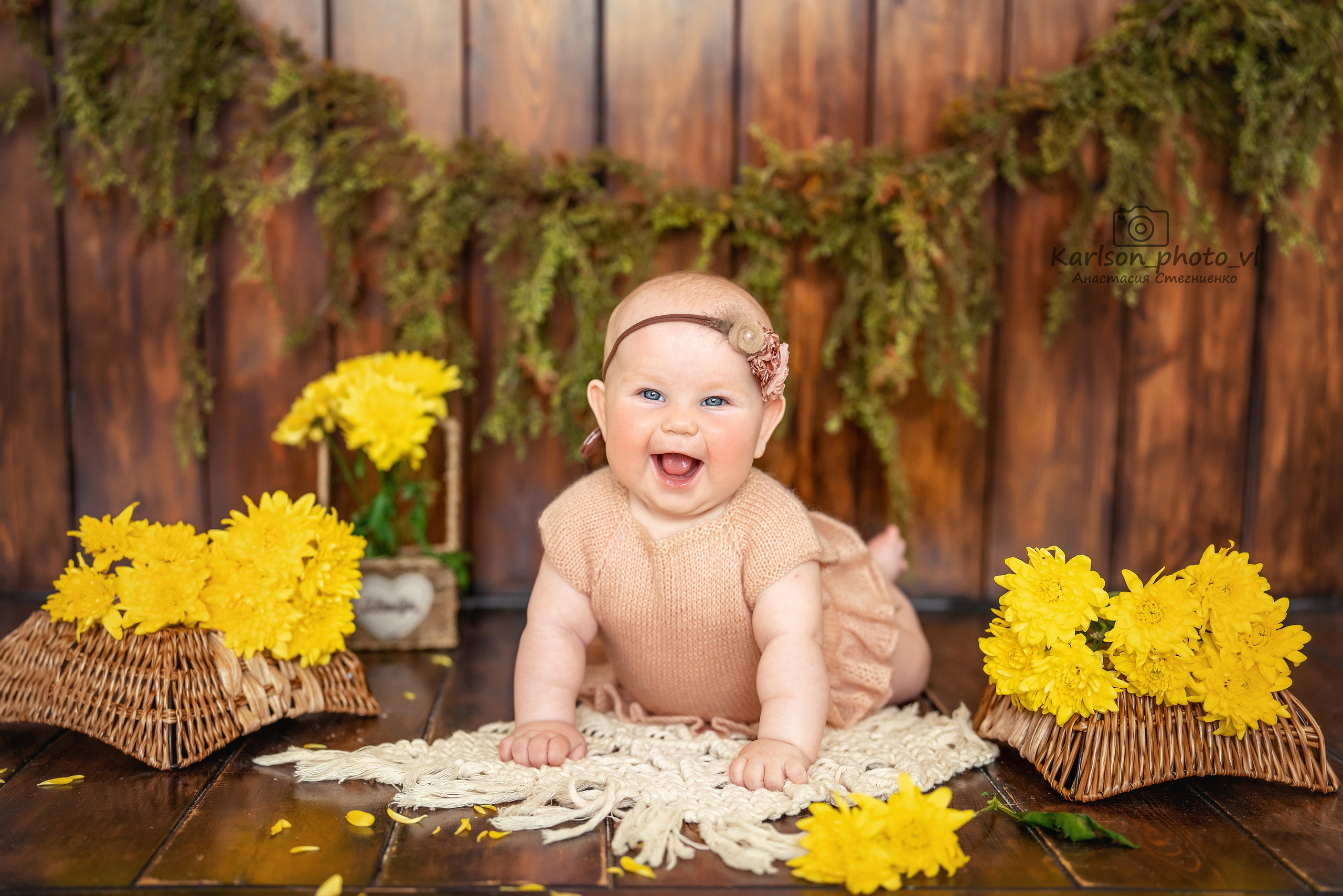 До года. Детский и семейный фотограф в Москве Анастасия Стегниенко