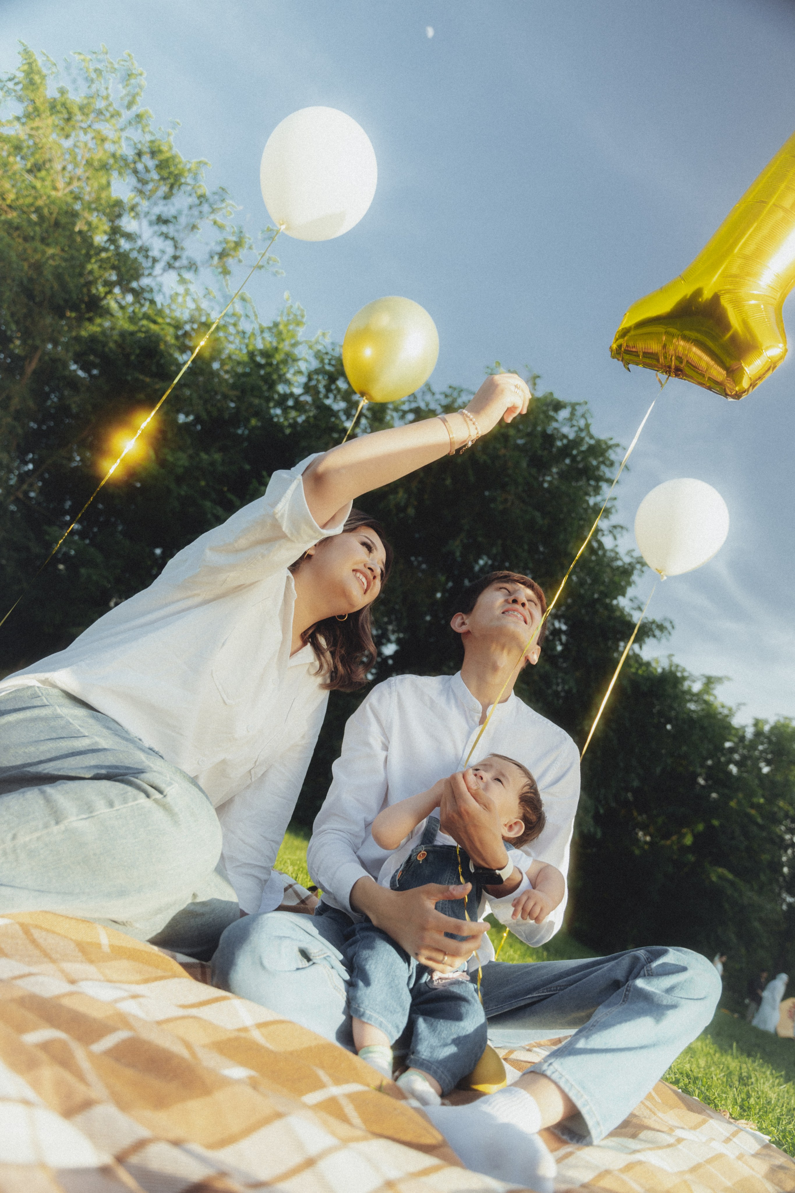 Ailuna is 1 year old