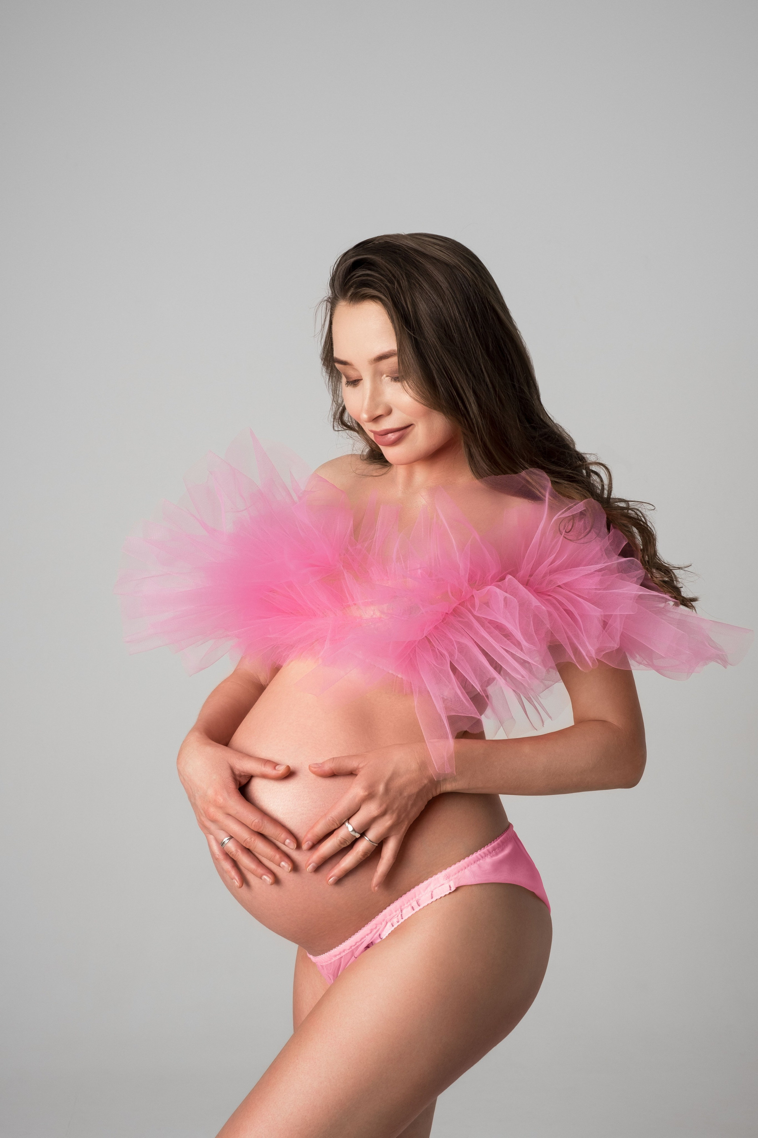 Беременность. Студия. Фотограф беременности Демочкина Елена