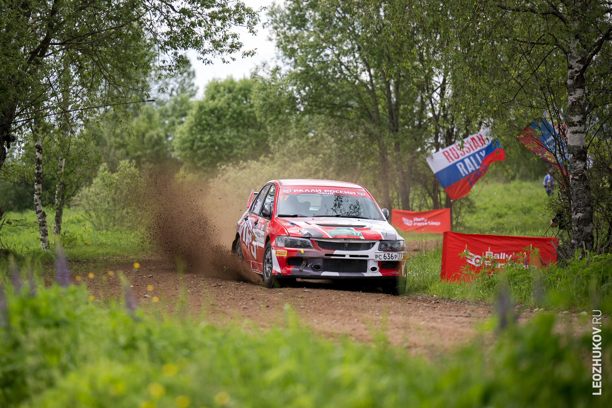 Rally Pushkinskie gory 2025. Sports photographer Leonid Zhukov