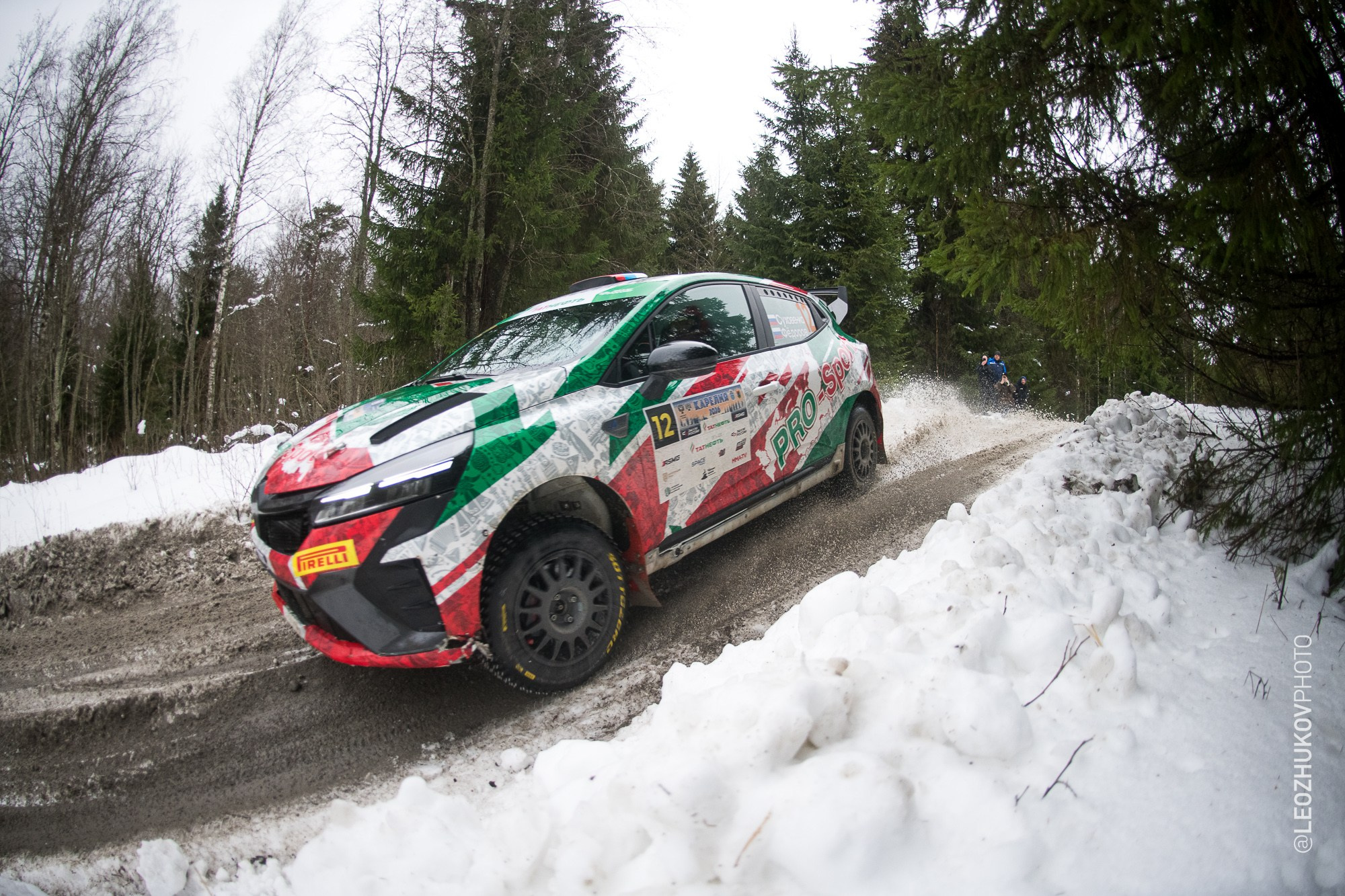 Rally Karelia 2026. Sports photographer Leonid Zhukov