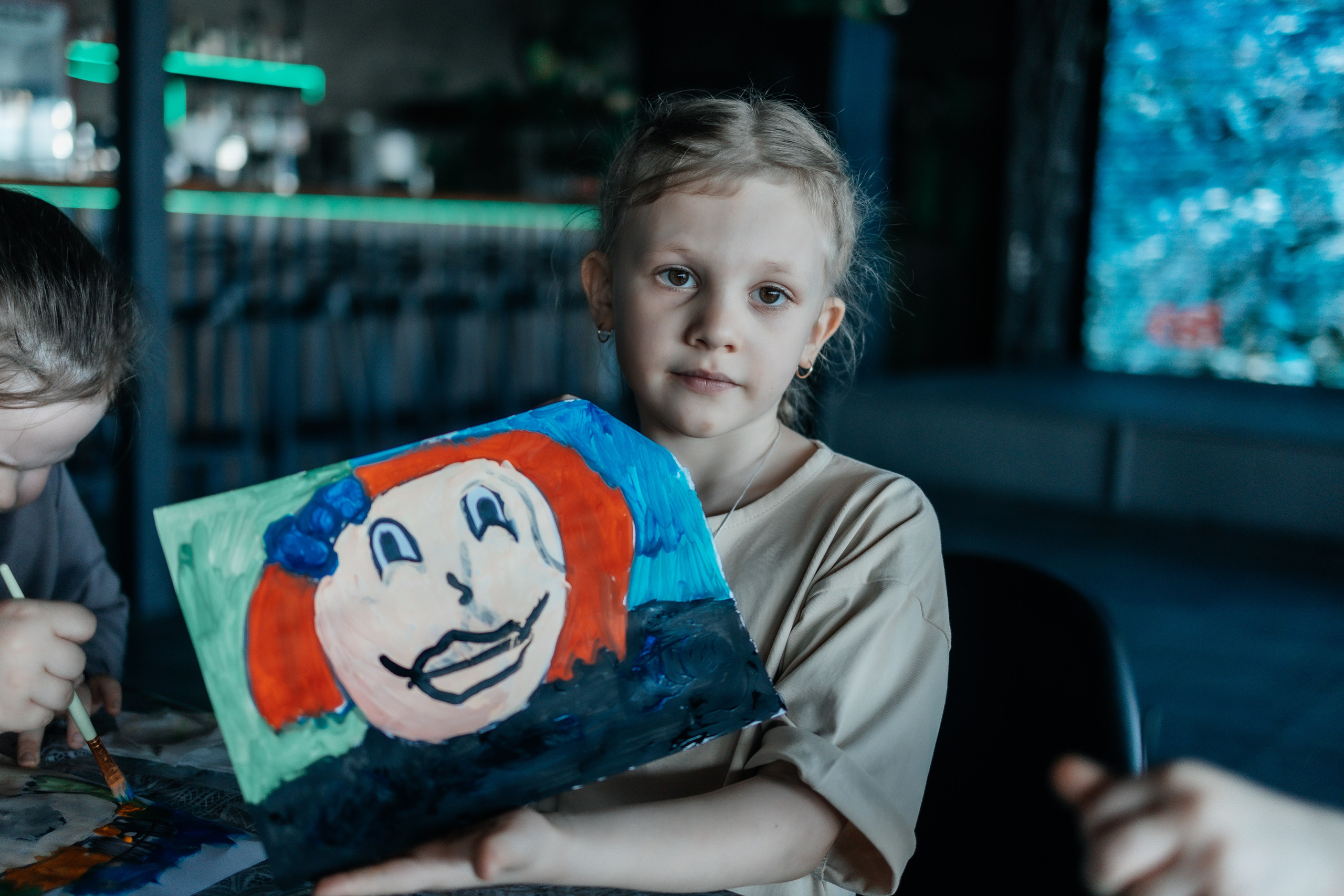 Азартное рисование. Семейный и детский фотограф в Славгороде Анастасия Винс