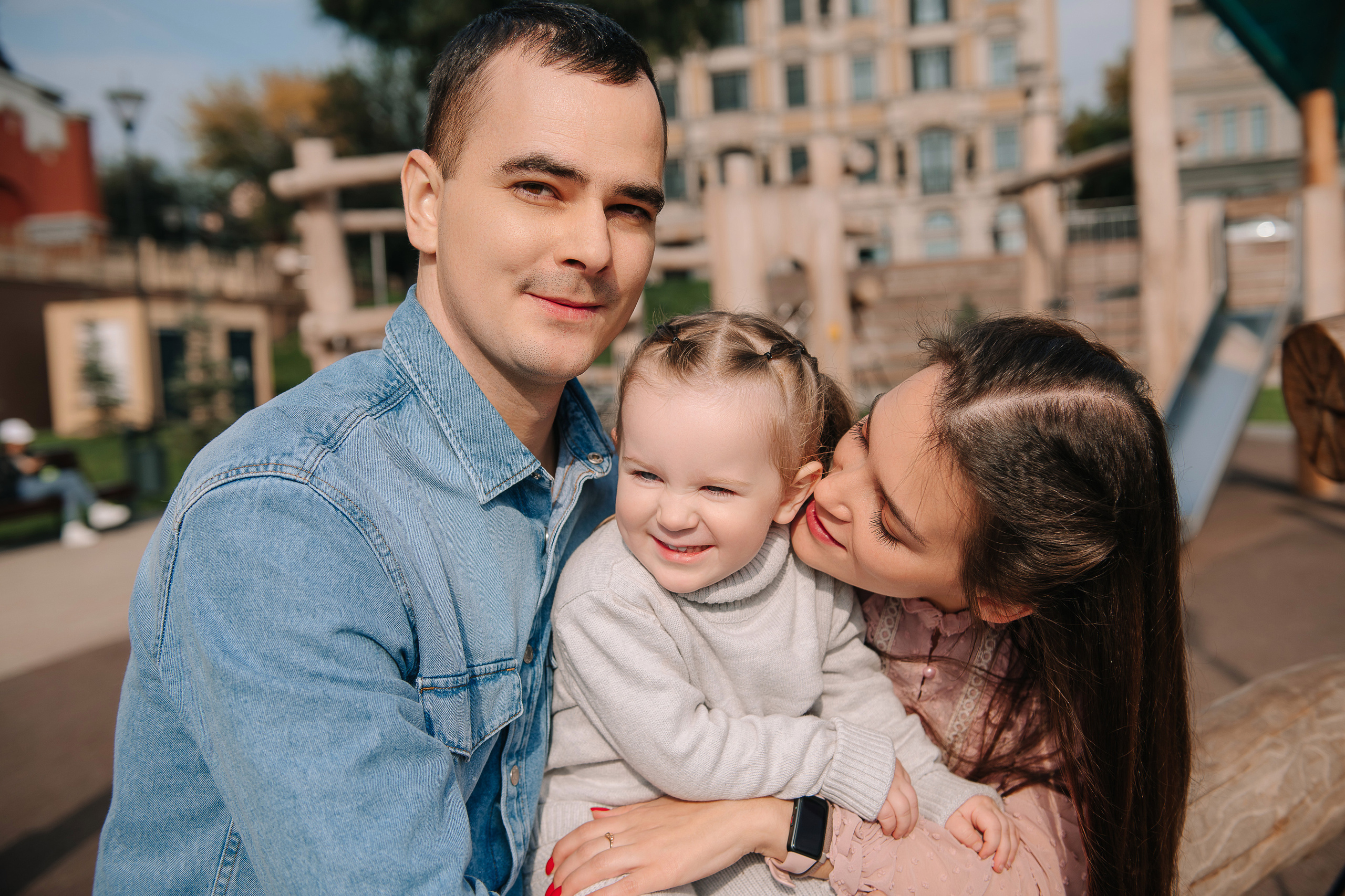 Сергей, Анна и София. Фотограф Валерия Голубева (Миронова)