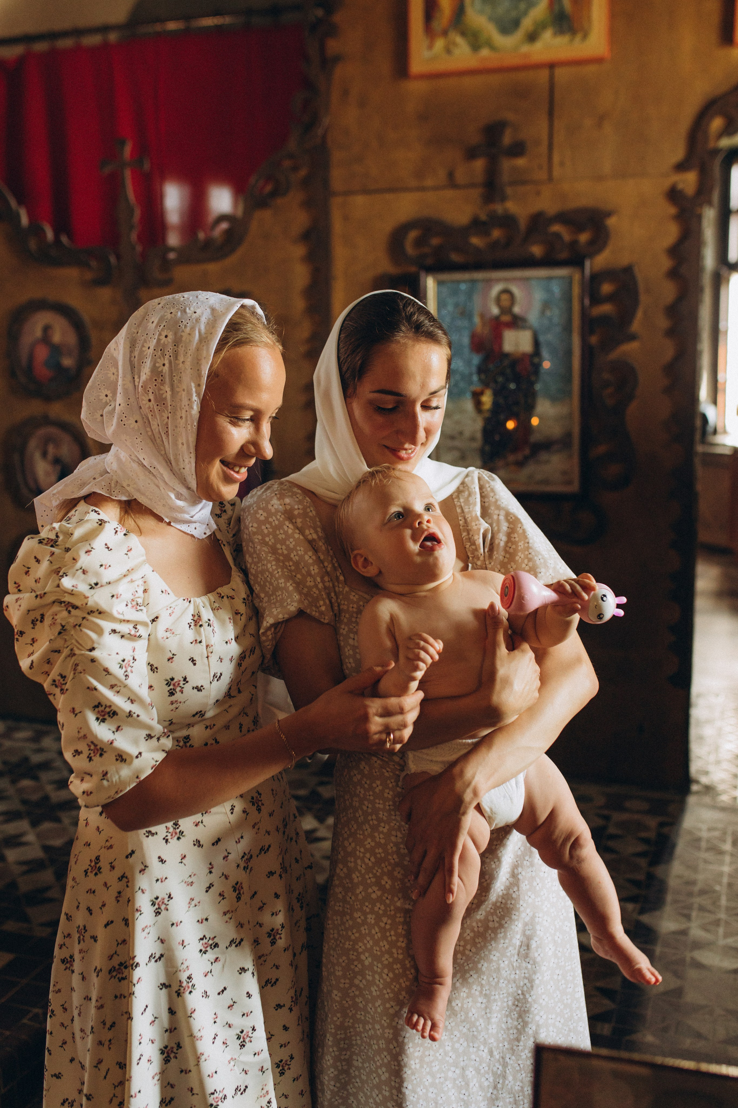 Крещение Марии. Семейный фотограф в Обнинске