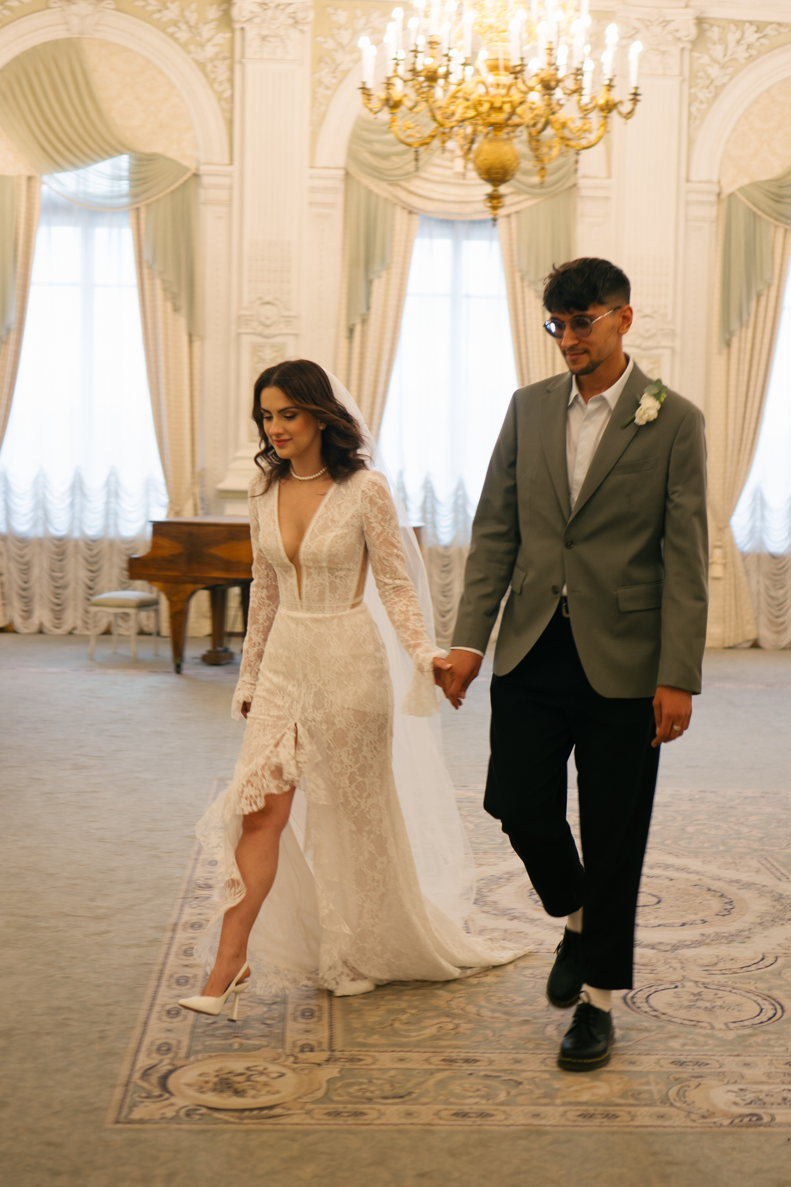 СВАДЕБНАЯ СЬЕМКА В ПЕРВОМ ДВОРЦЕ БРАКОСОЧЕТАНИЯ. Профессиональный фотограф, Санкт-Петербург — Виктория Богомолова