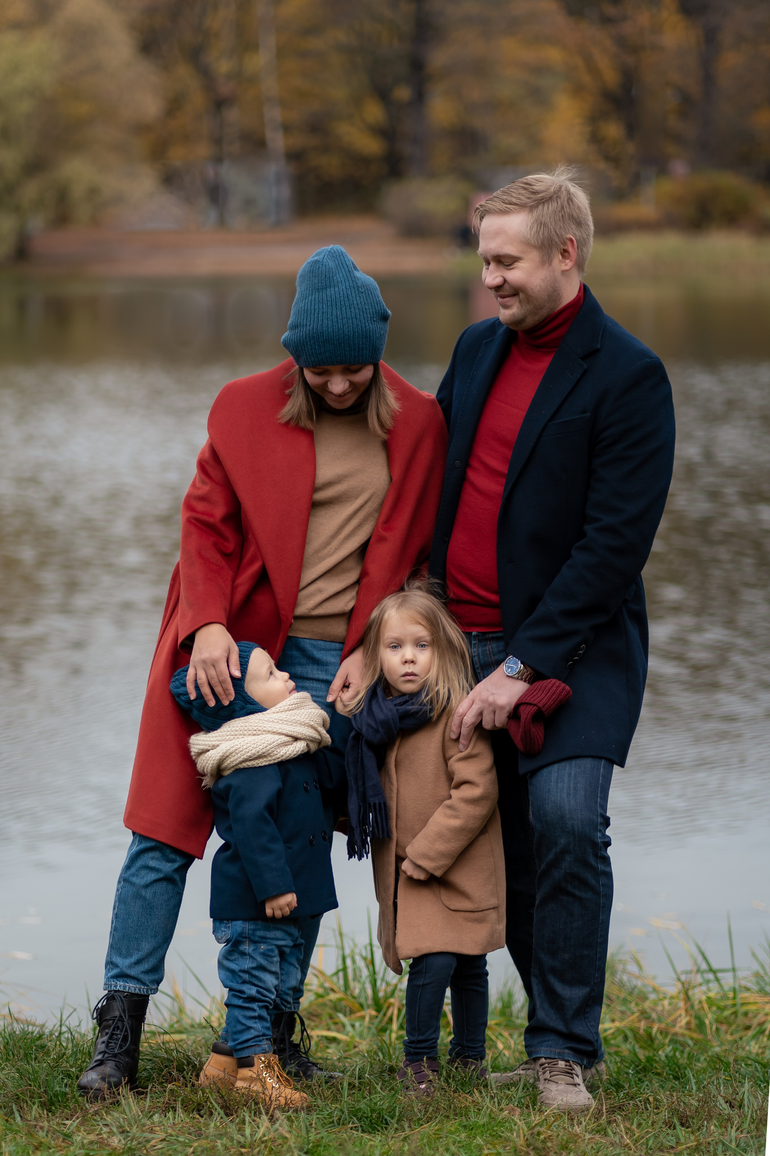 На Путяевском пруду. Семейный фотограф Варвара Сорока в городе Москве