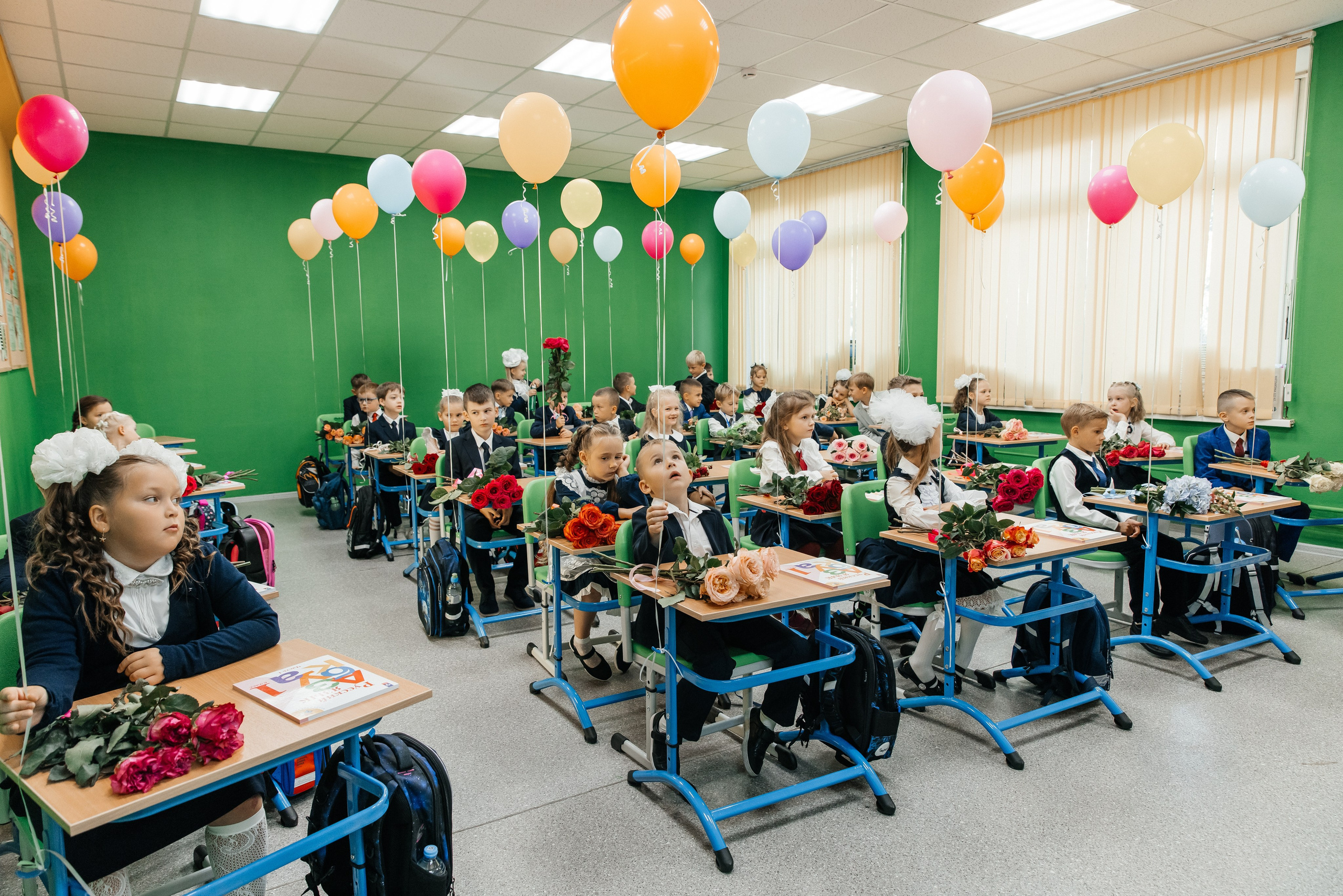 1 сентября 1 класс. Фотограф Москва Шептаев Артём