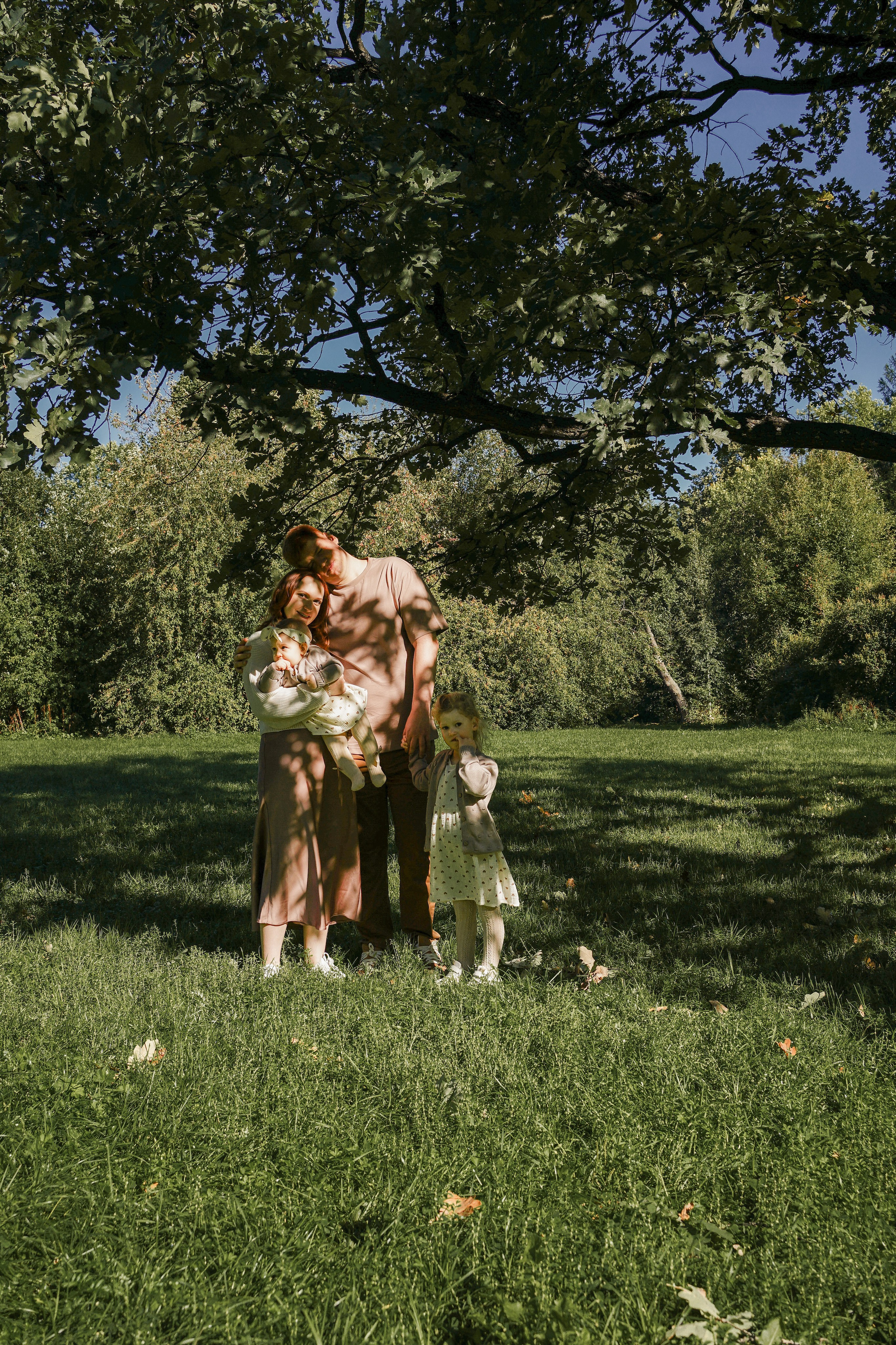 Семейная фотосессия в Парке 300-летия. Фотограф Ольга Игорева