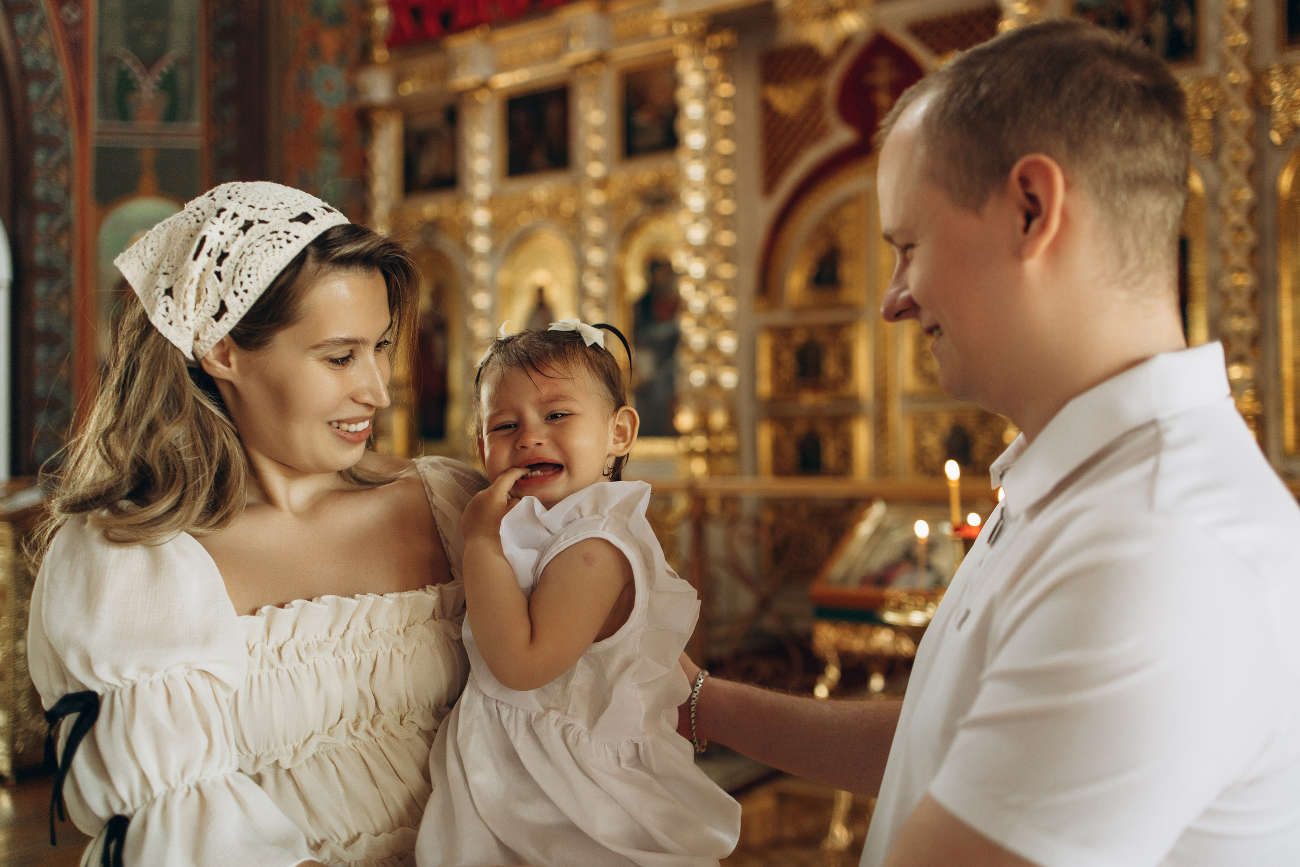 Крещение Стефании. Самый теплый фотограф в Краснодаре Рябоконь Ксения