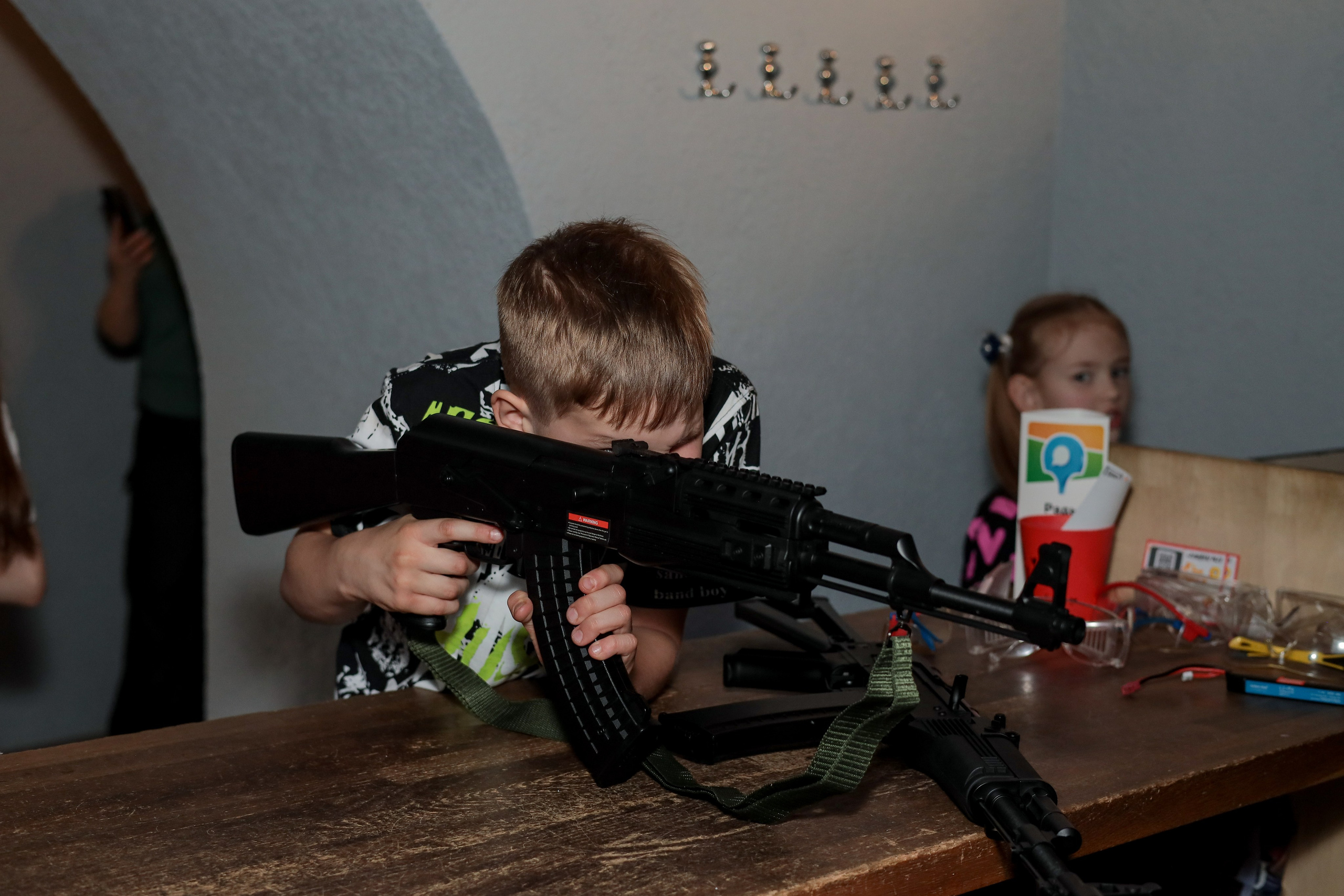 День рождение в стрелковом клубе. Фотограф Надршина Лилия