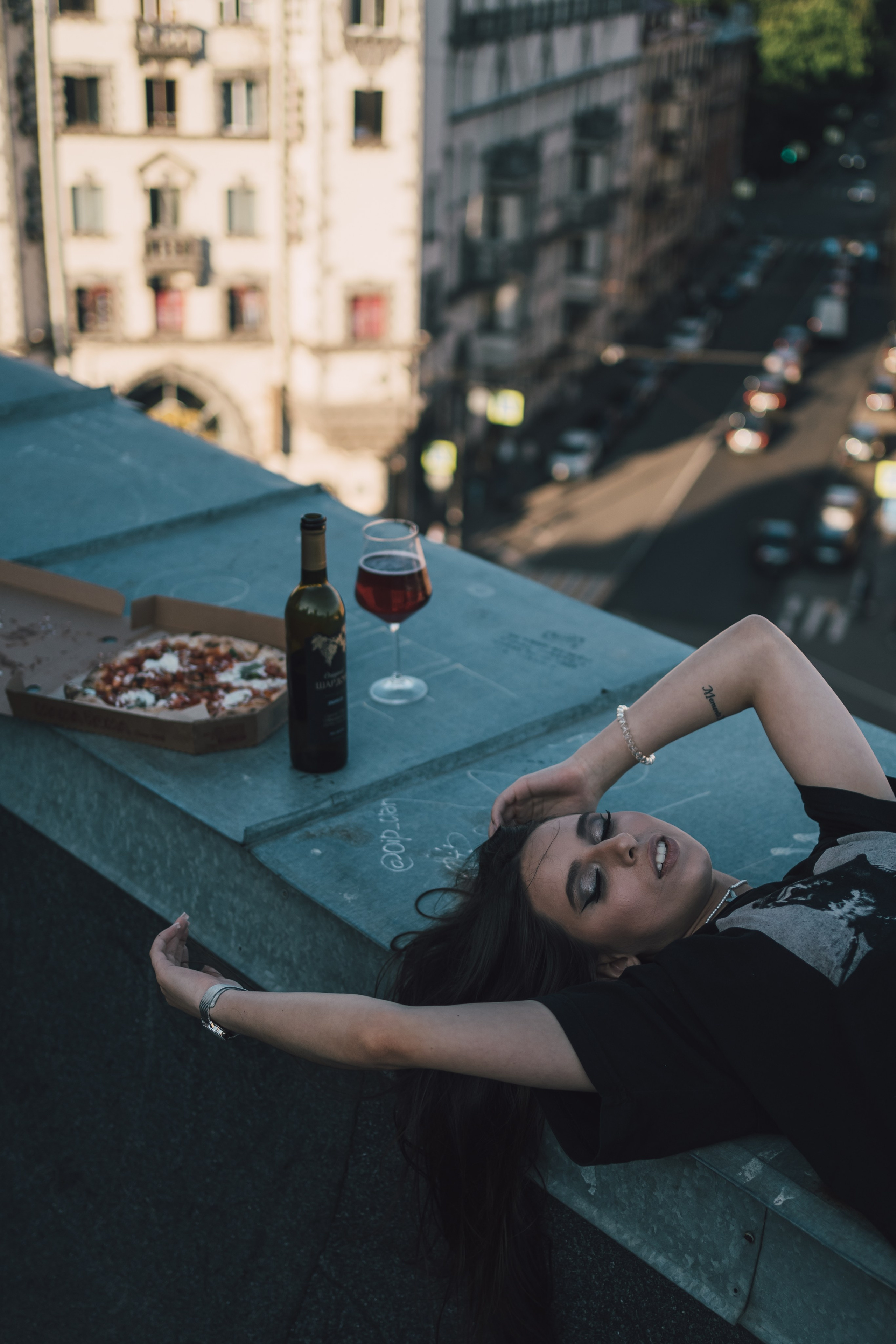 На крыше. Репортажный фотограф в Санкт-Петербурге. Фотограф на мероприятие в СПБ