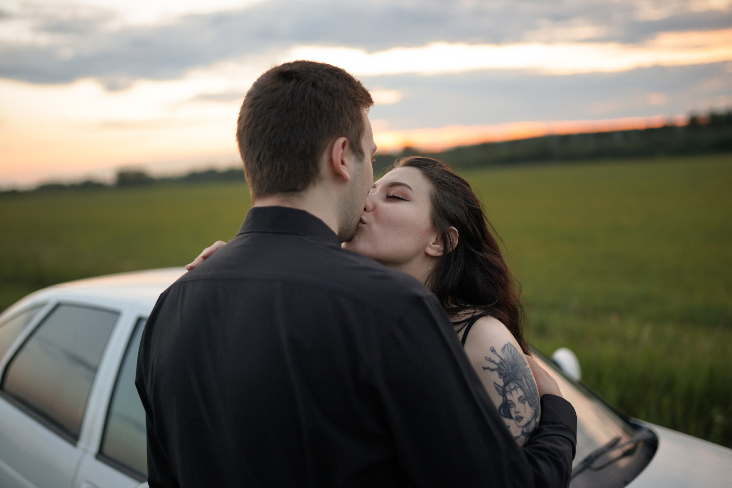 Поздний закат