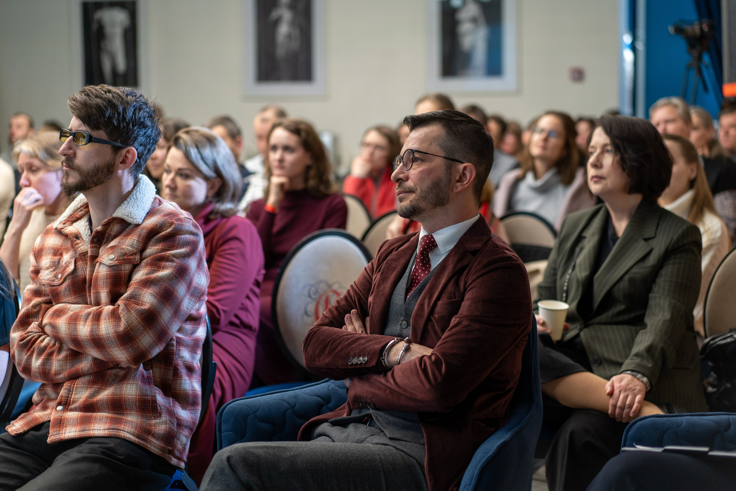 Съёмка конференции. Фотограф Елизавета Потешкина