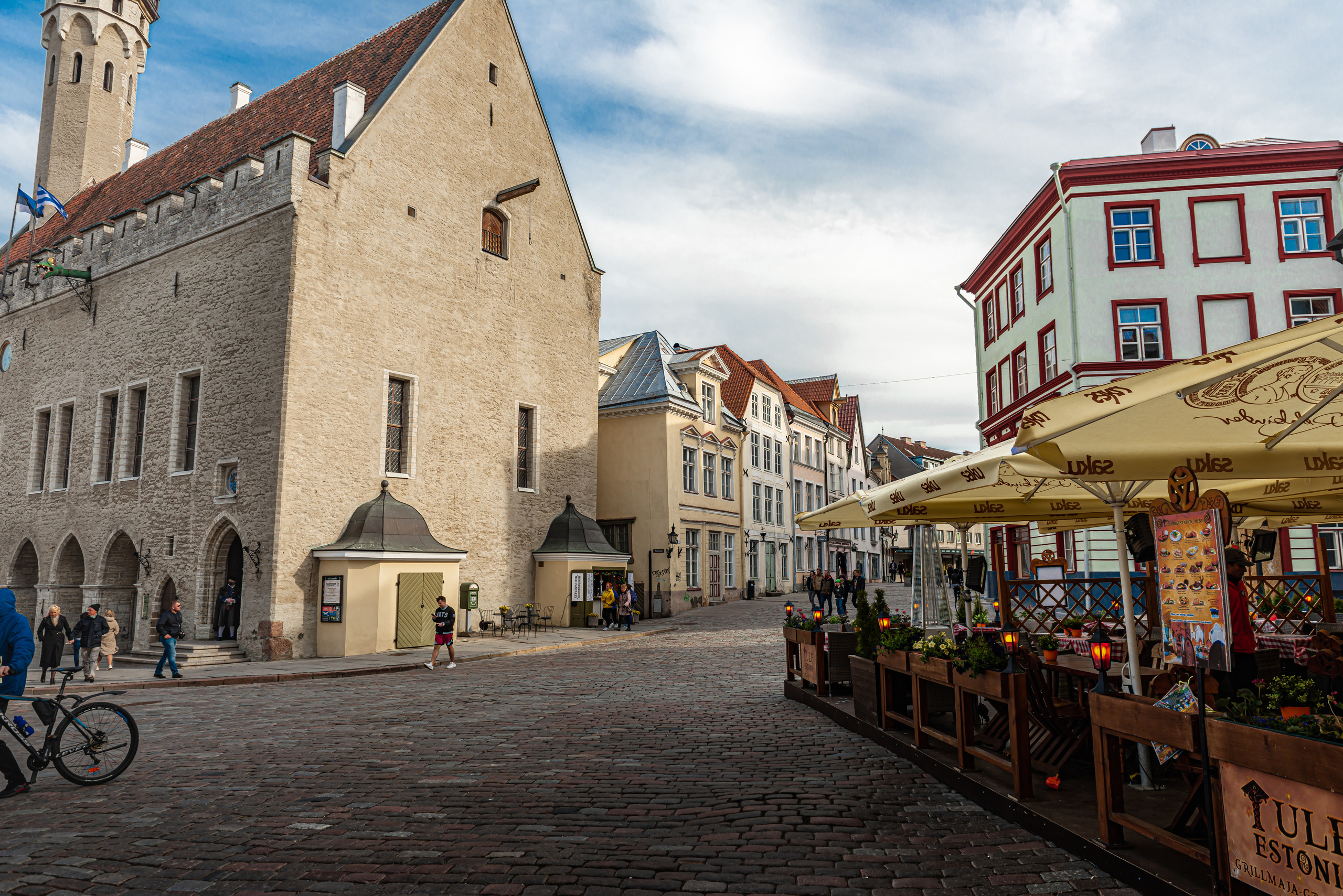 Эстония Таллинн старый город
