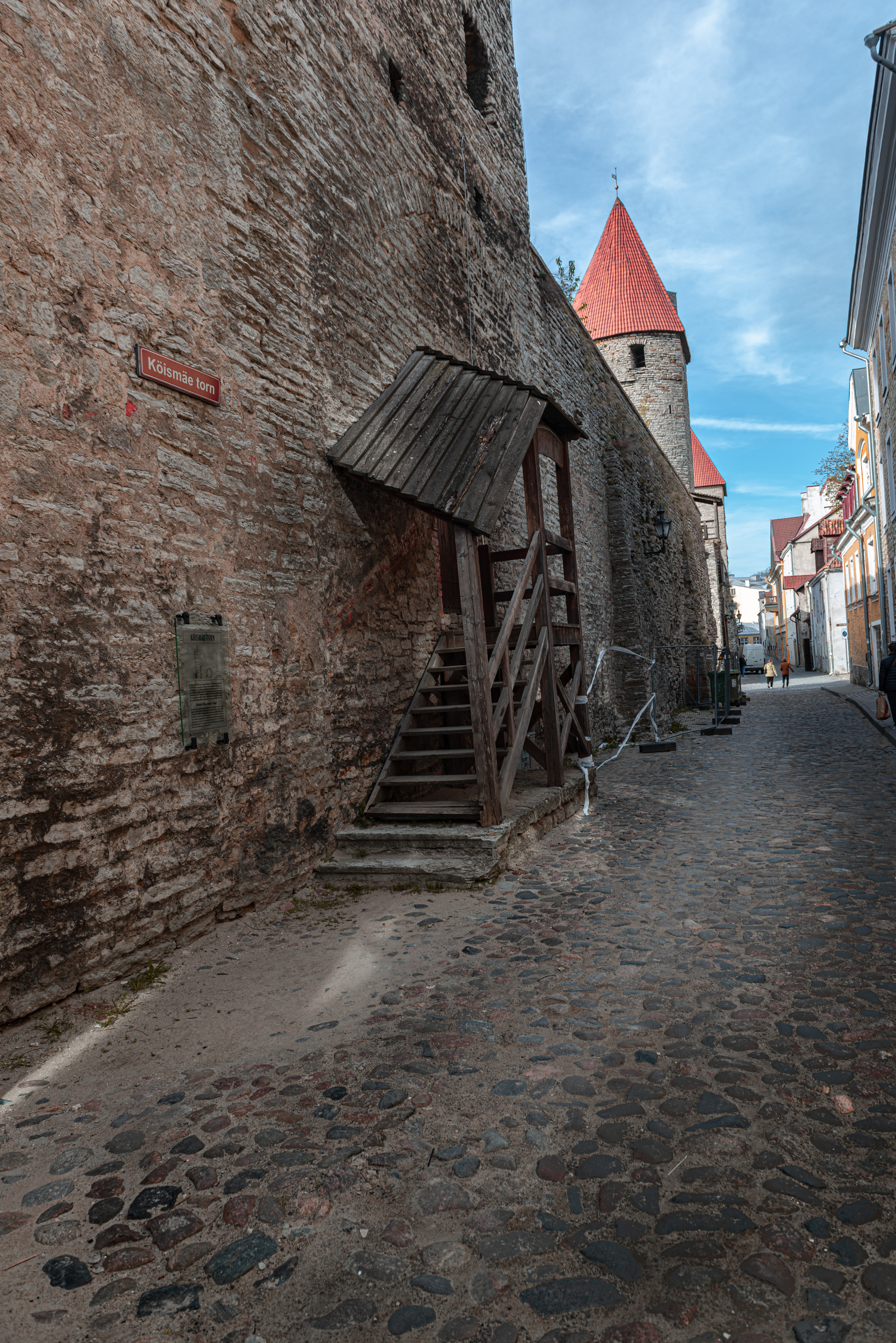 Эстония Таллинн городская стена старого города 