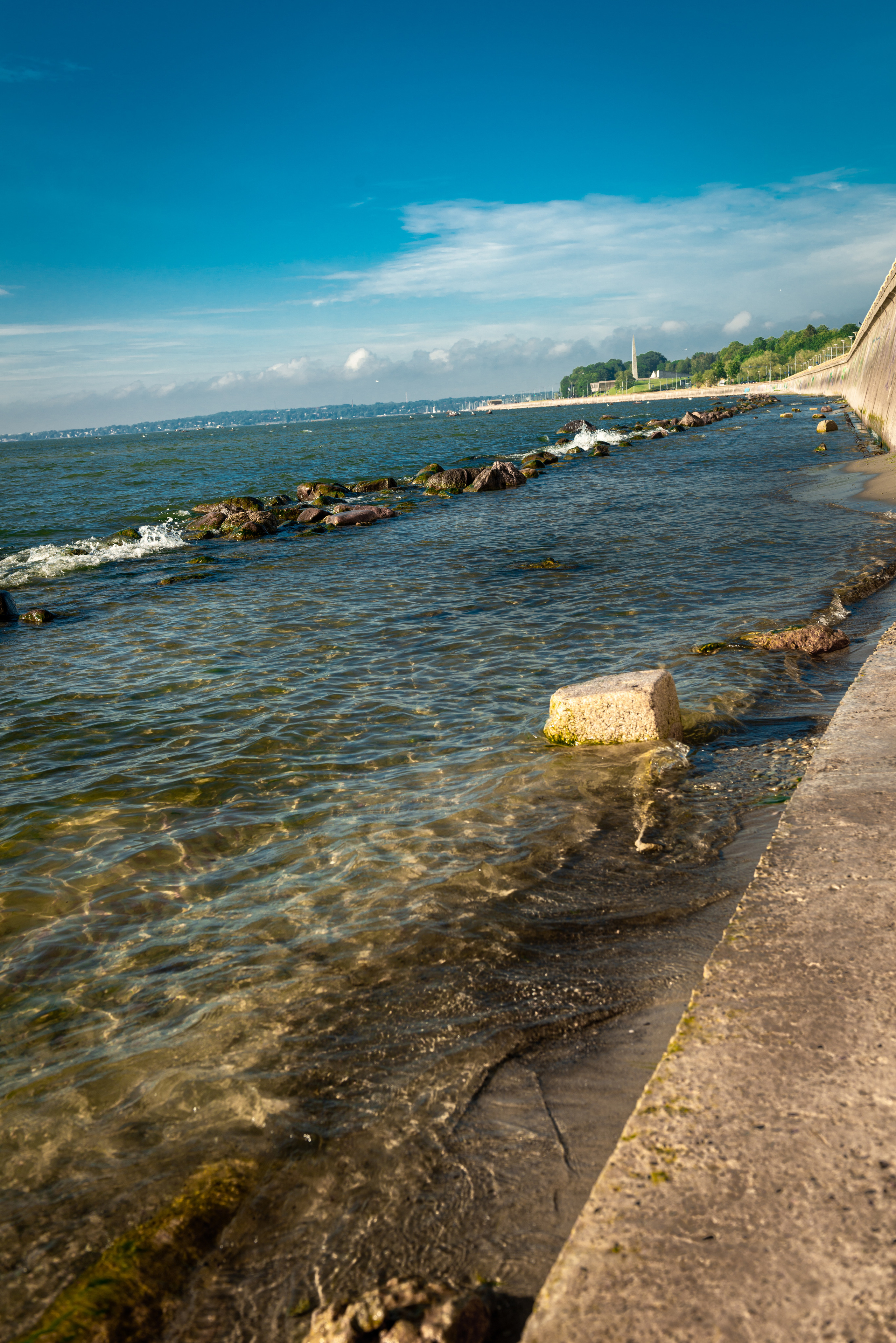 Пляж Пирита в Эстонии Таллинн