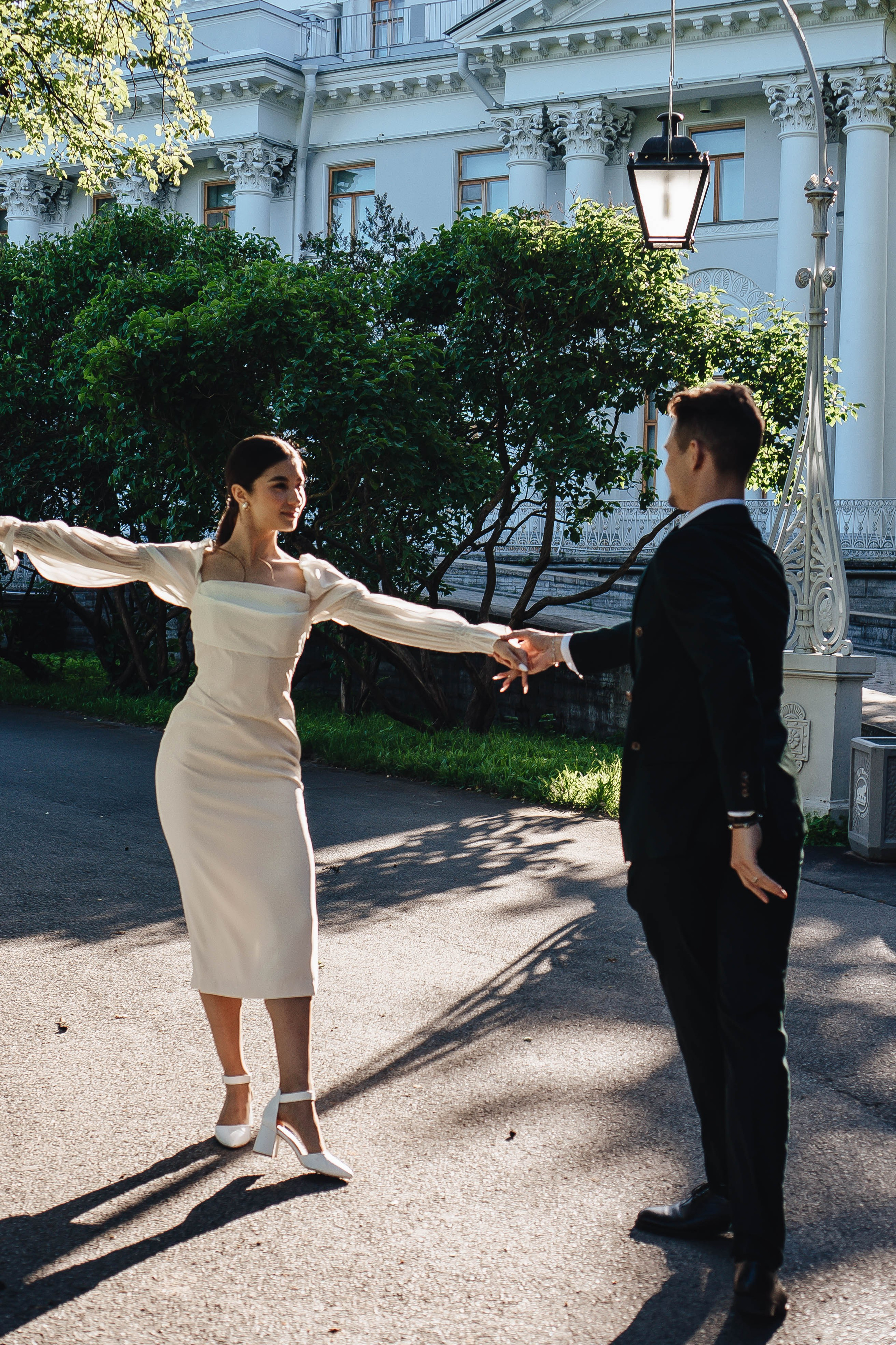 СВАДЕБНАЯ СЬЕМКА НА РАССВЕТЕ НА ЕЛАГИНОМ ОСТОРОВЕ. Профессиональный фотограф, Санкт-Петербург — Виктория Богомолова