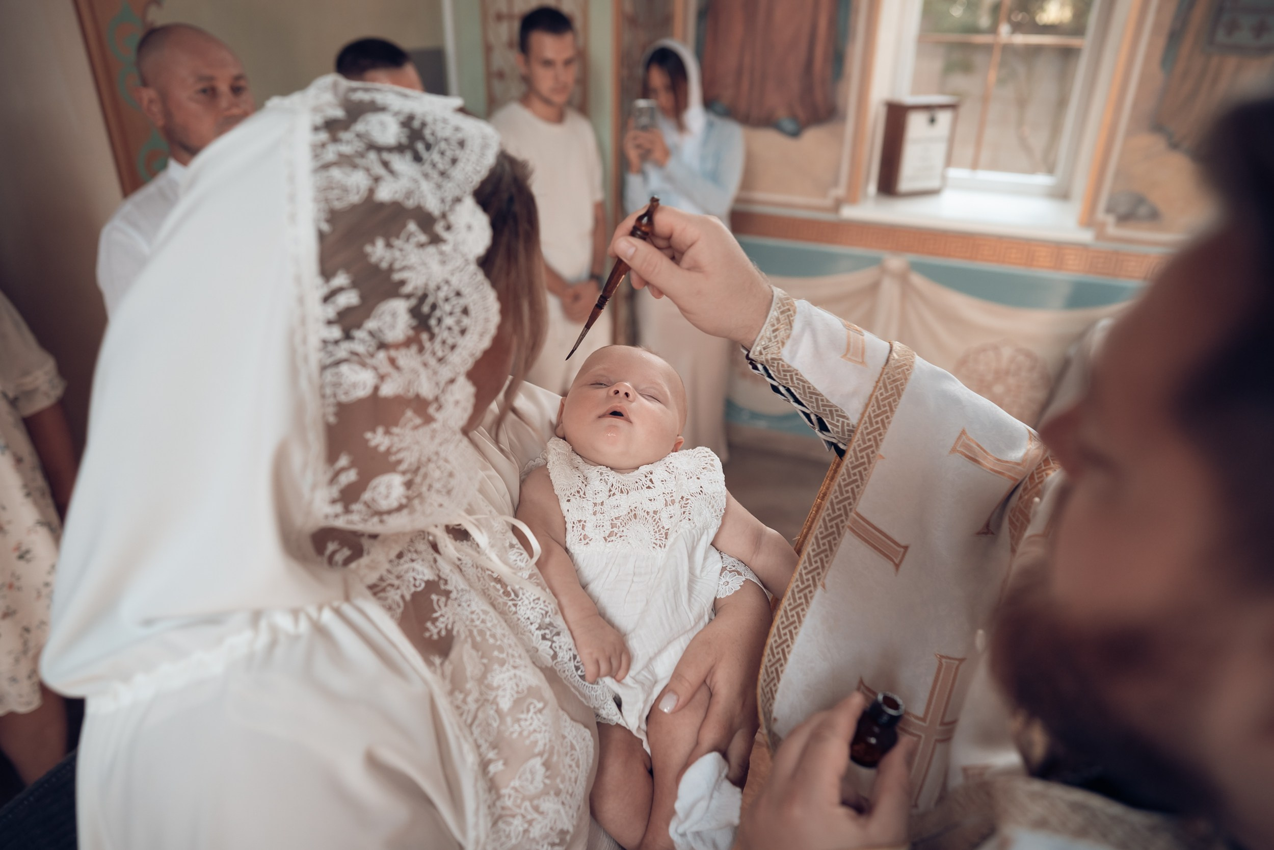 Крещение в храме ап.Андрея Первозванного г. Севастополь. Церковный фотограф Севастополь
