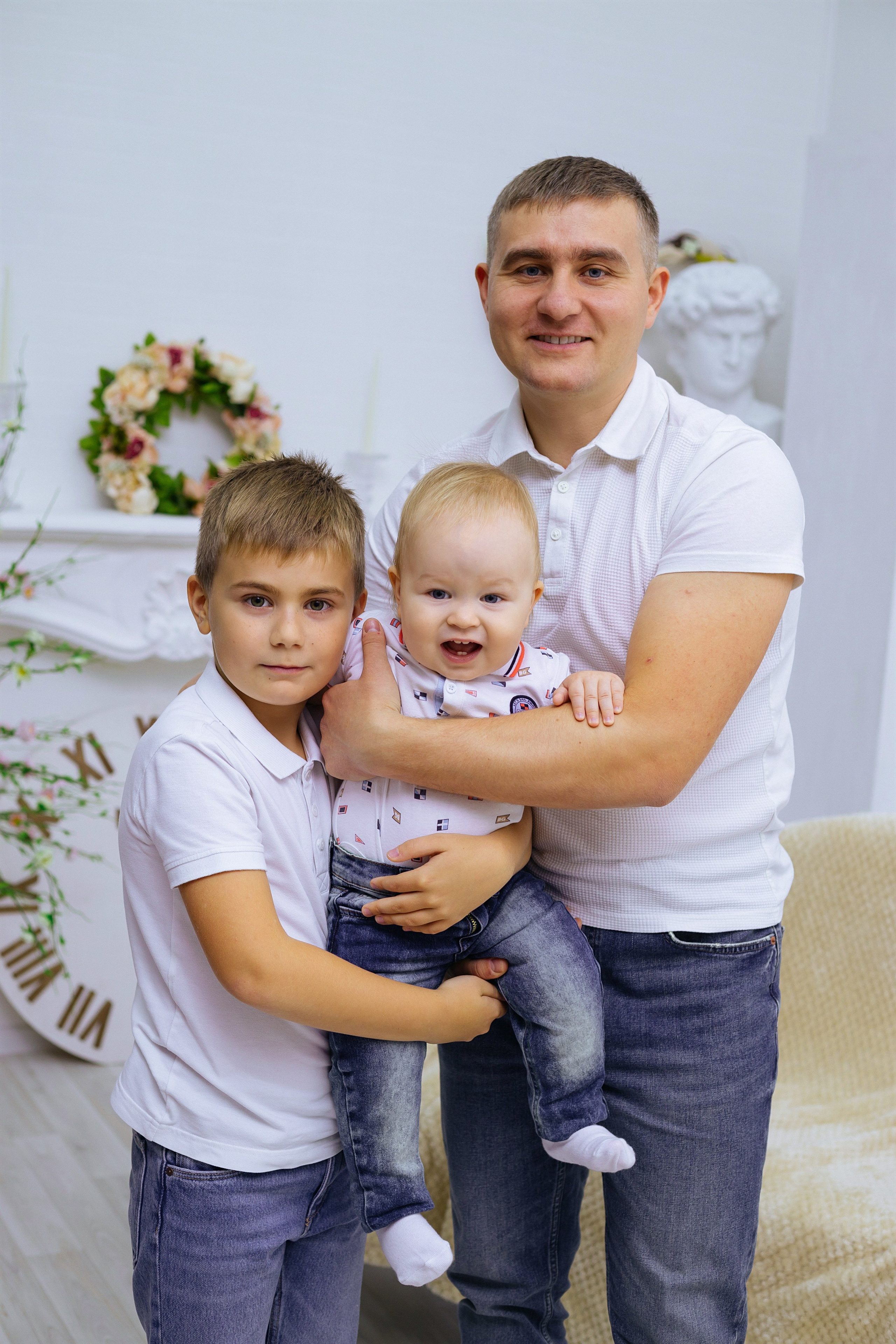 Семейная съемка и годик. Фотограф новорожденных Химки, Красногорск, Мытищи и Москва Елена Третьяк