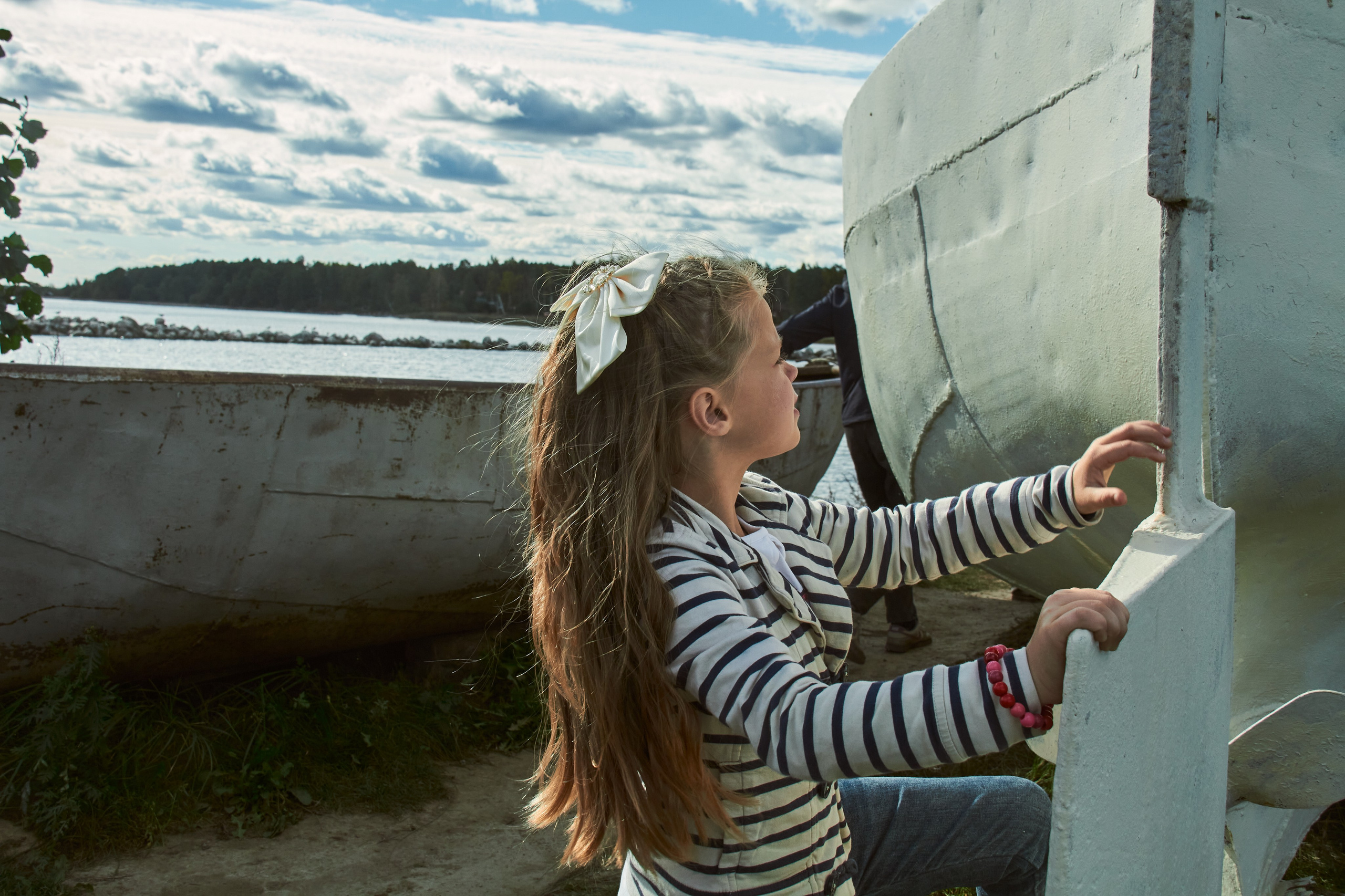 Семейная съёмка на Ладоге. Свадебный, семейный и контент фотограф в Санкт- Петербурге Елена Грие