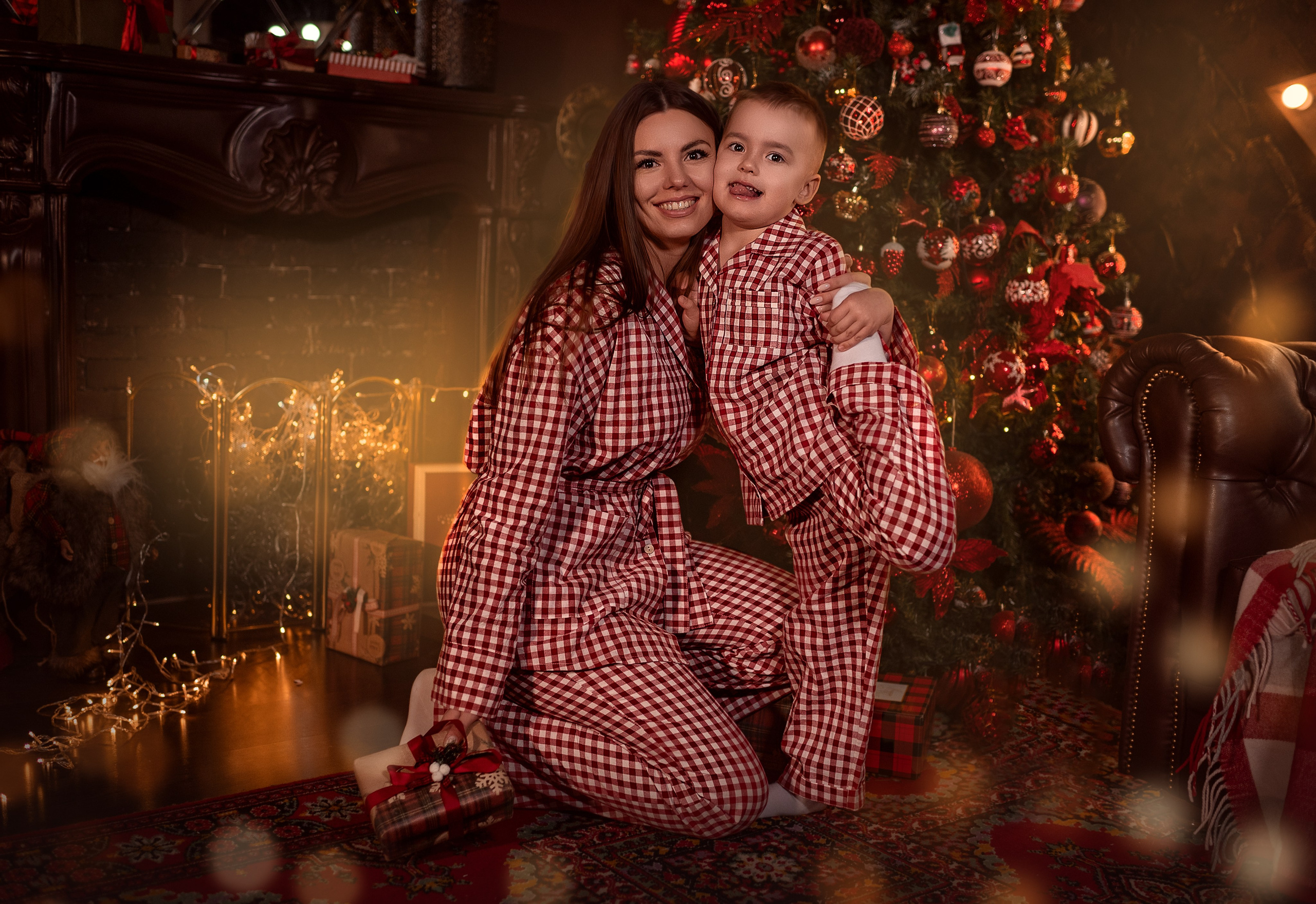 ВСТРЕЧА С САНТОЙ. Семейный фотограф Екатеринбург Лора Мур