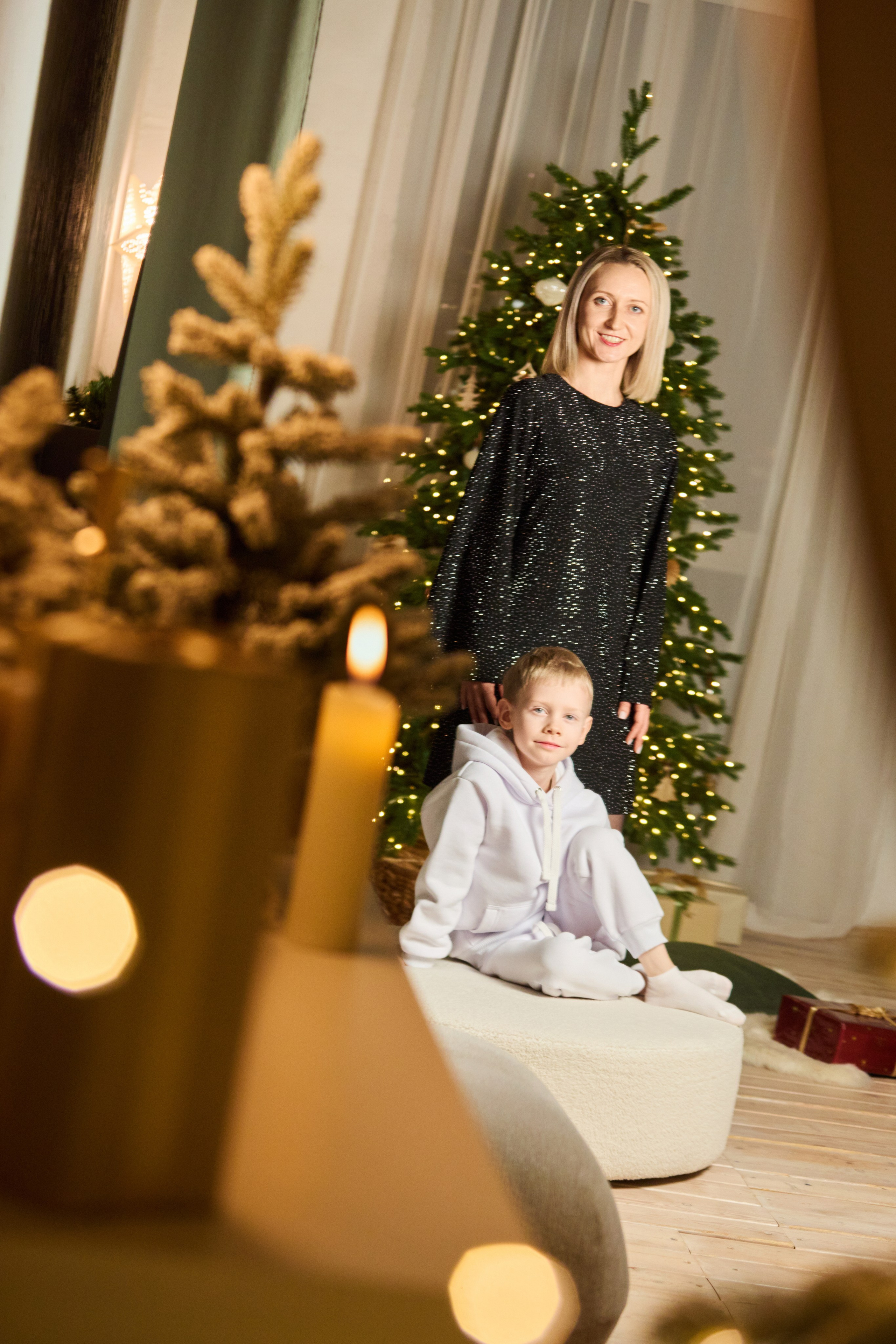 Новогодняя семейная