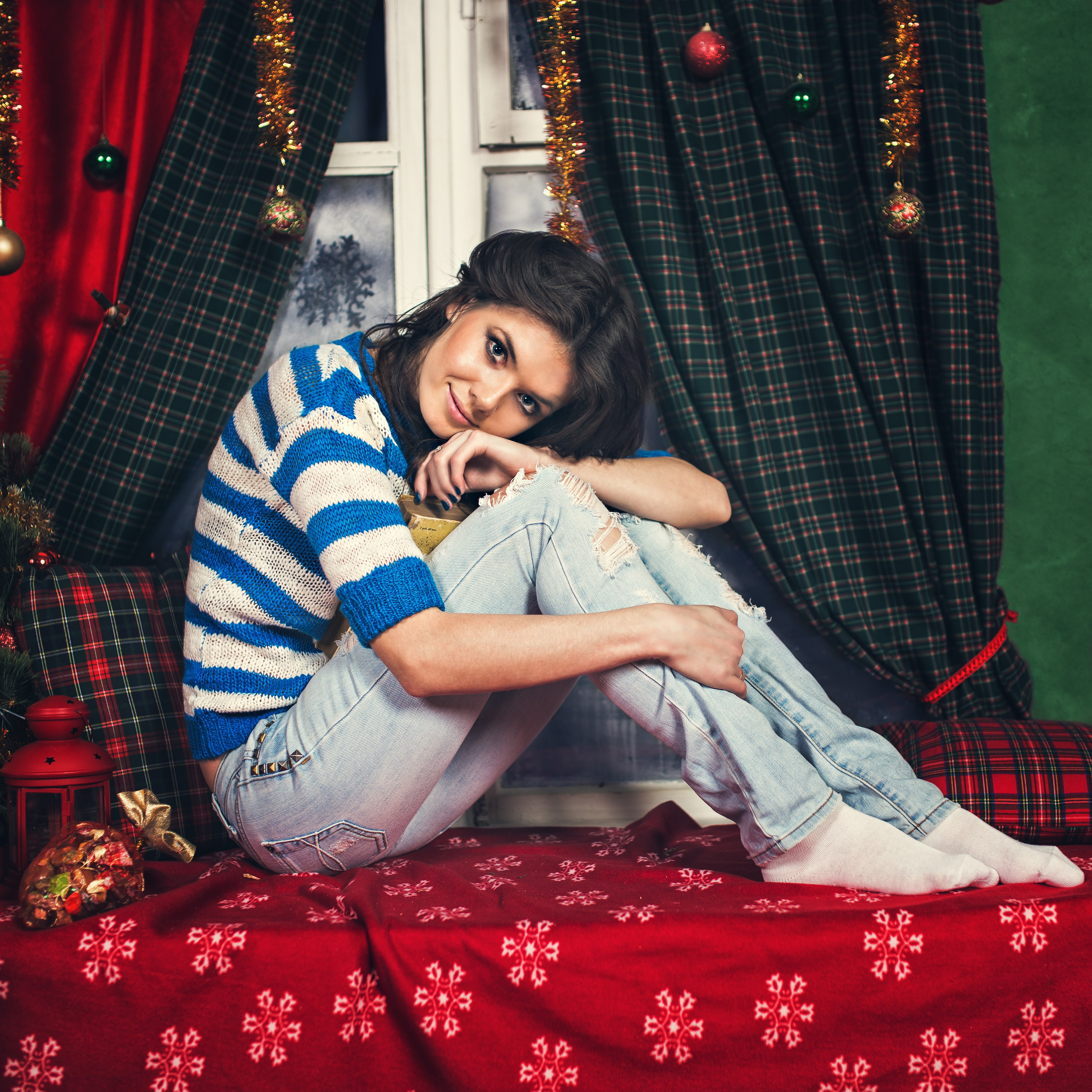 Студийный фотосет с Ольгой в формате для «себя»