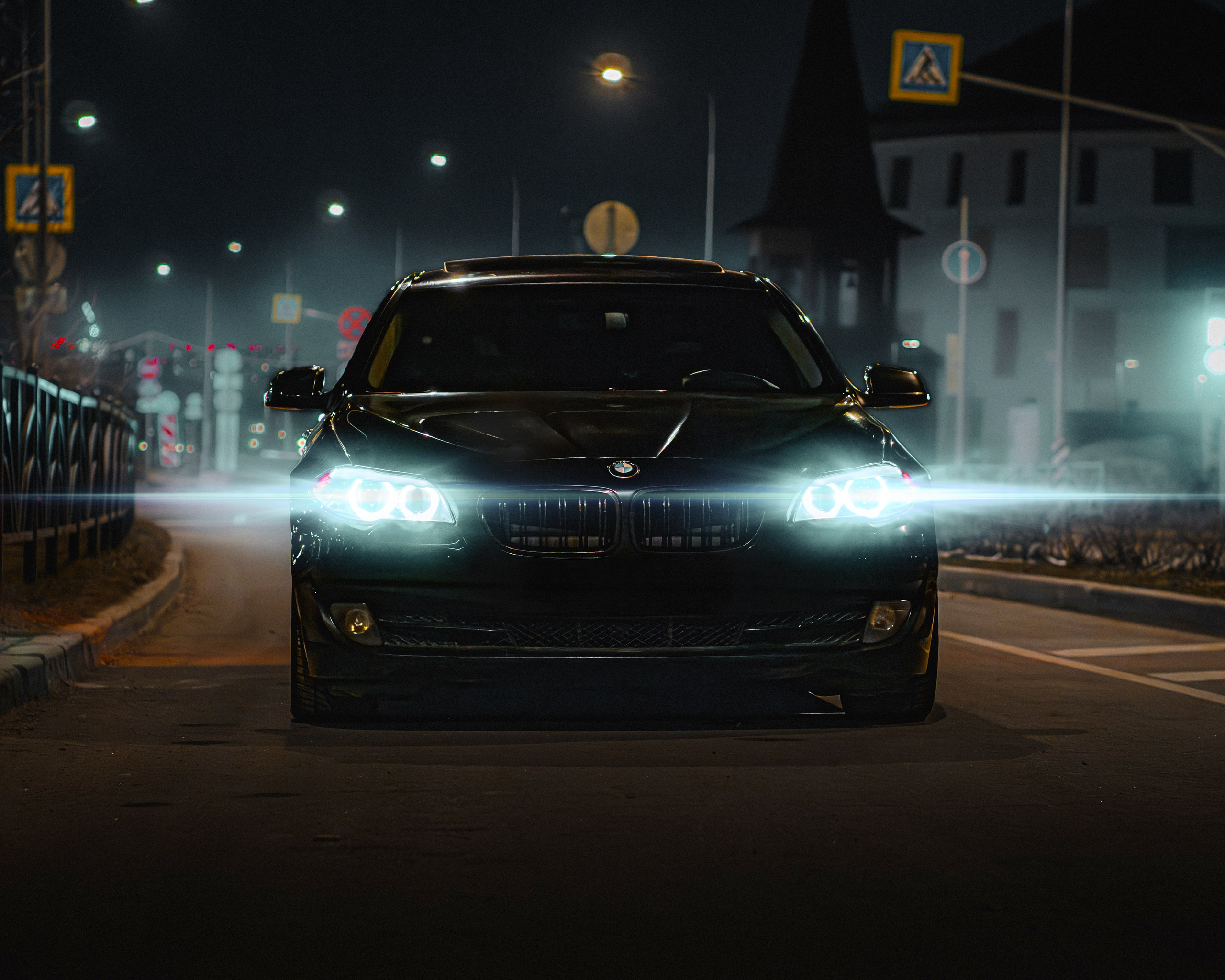 BMW F10 530D. Автомобильный фотограф в Москве
