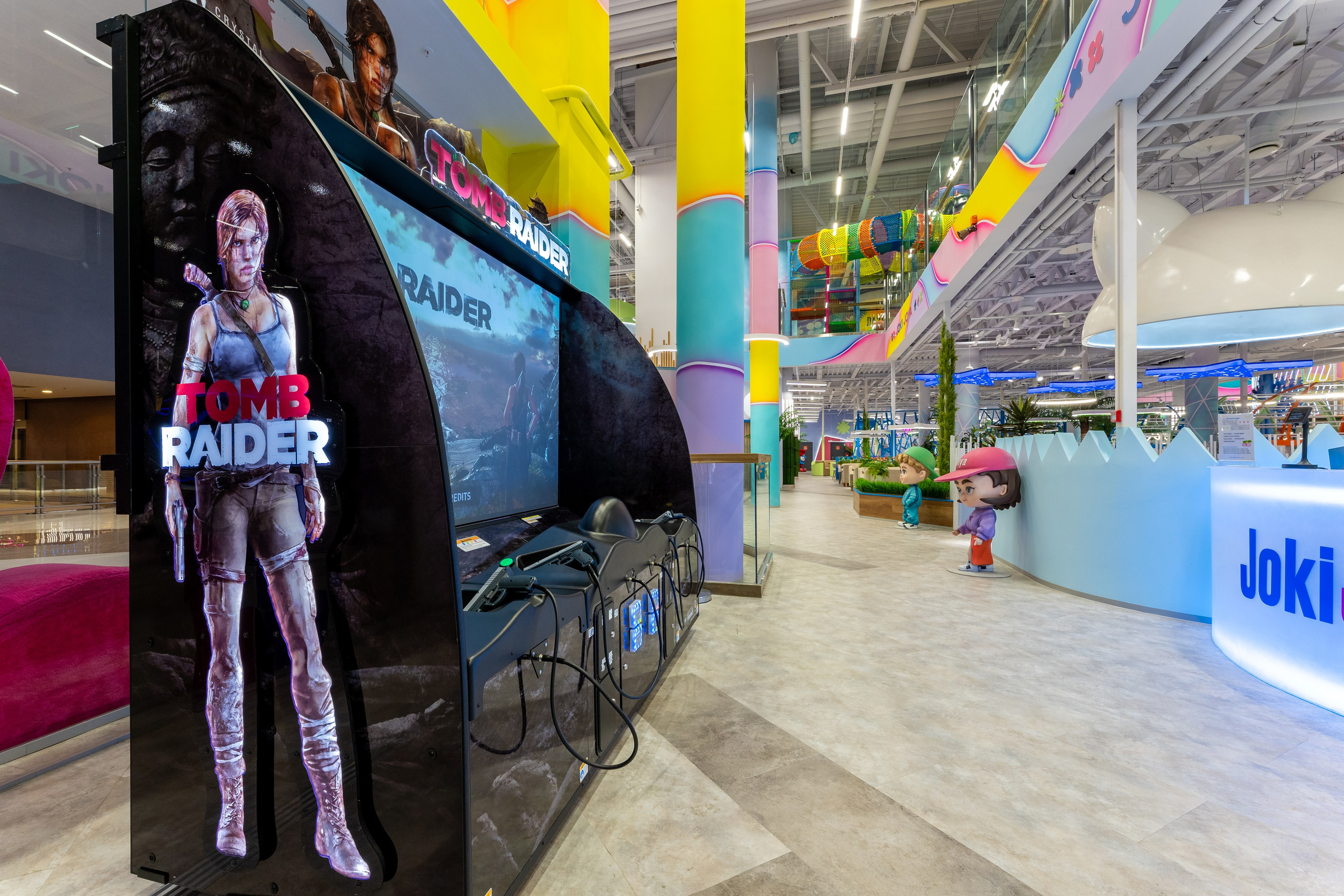 Парк развлечений Joki Joya Лефортово. Интерьерный фотограф Александра Солдатова