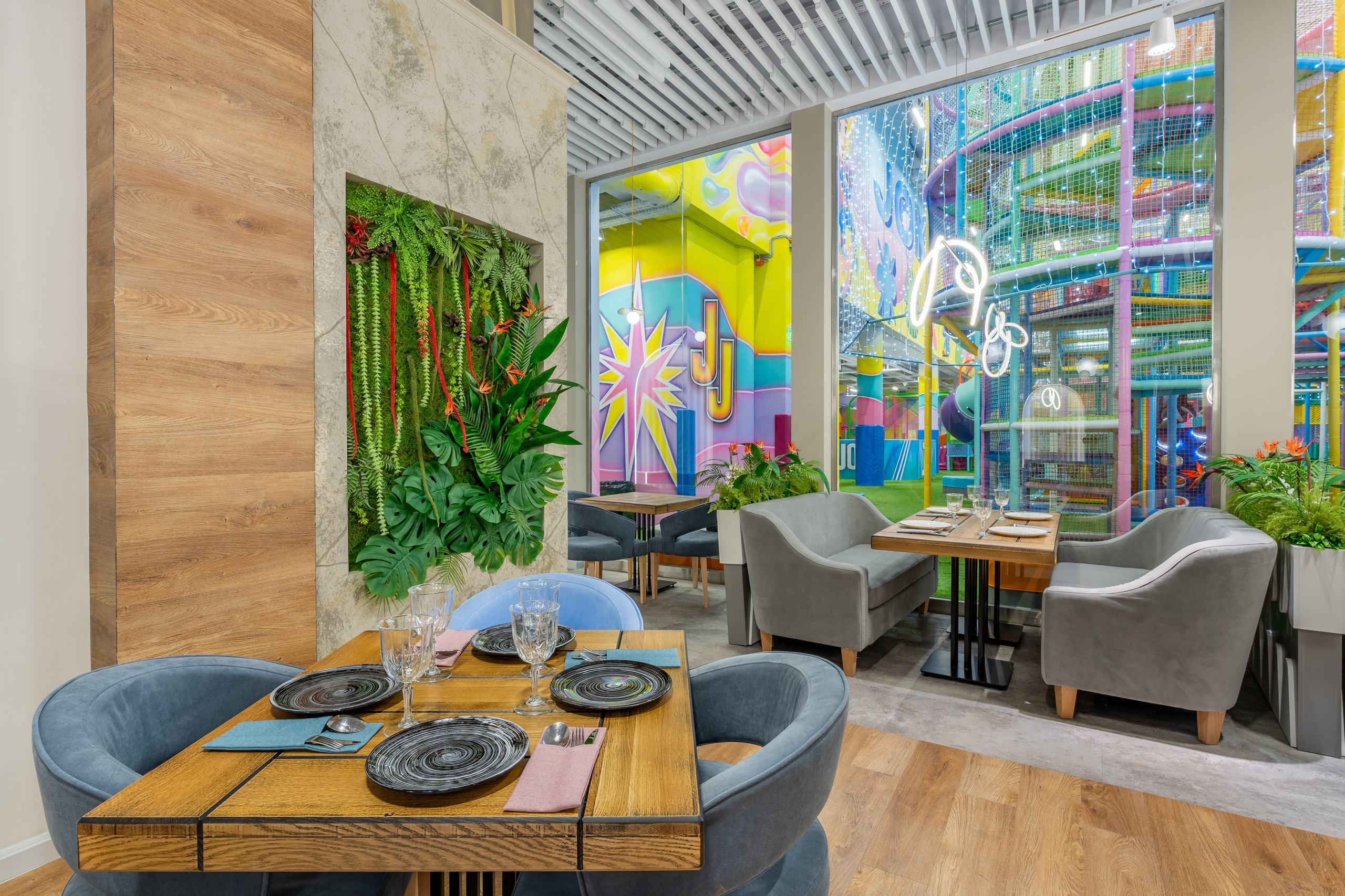 Парк развлечений Joki Joya Лефортово. Интерьерный фотограф Александра Солдатова