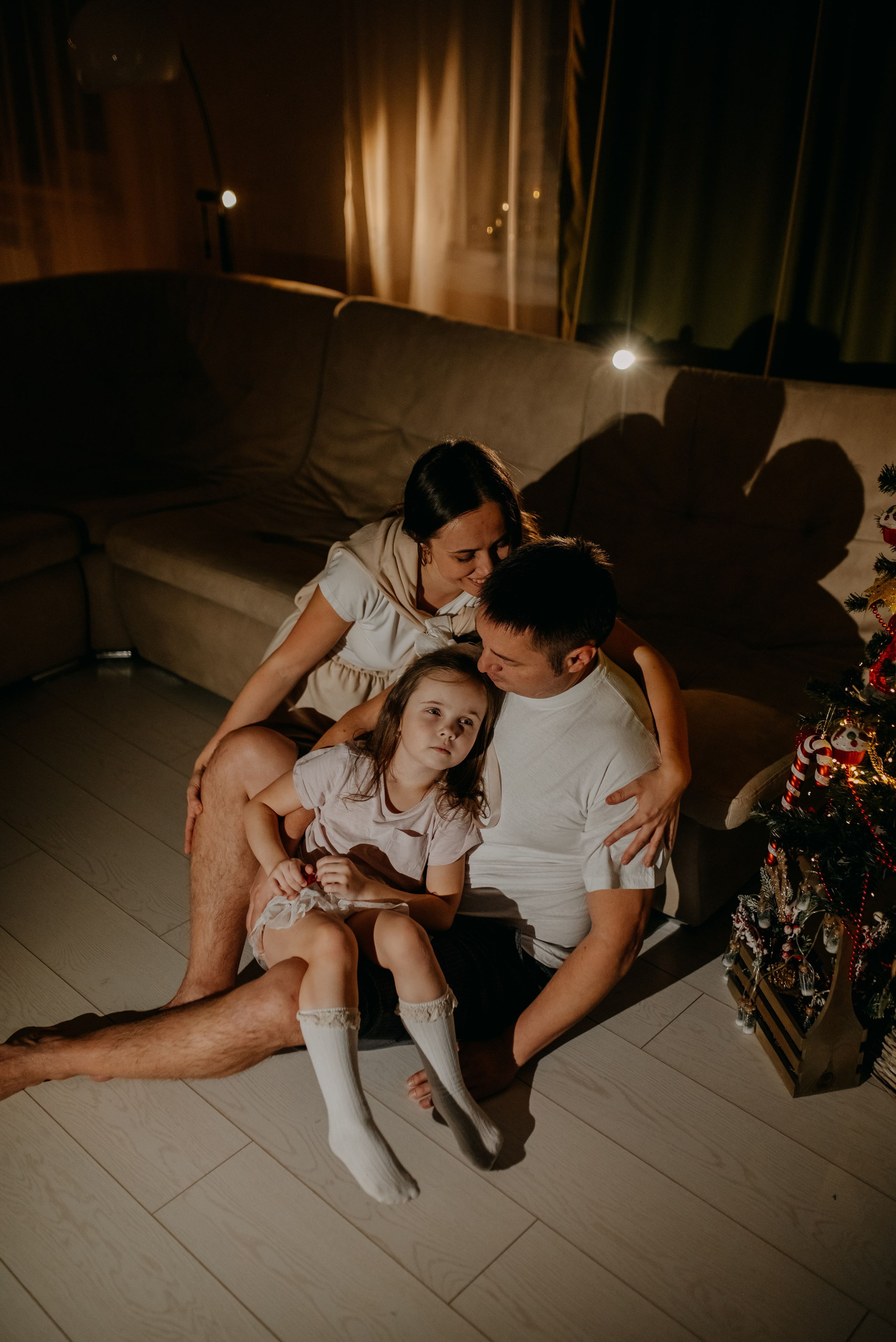 Новый год у камина. Семейный и детский фотограф в Туле