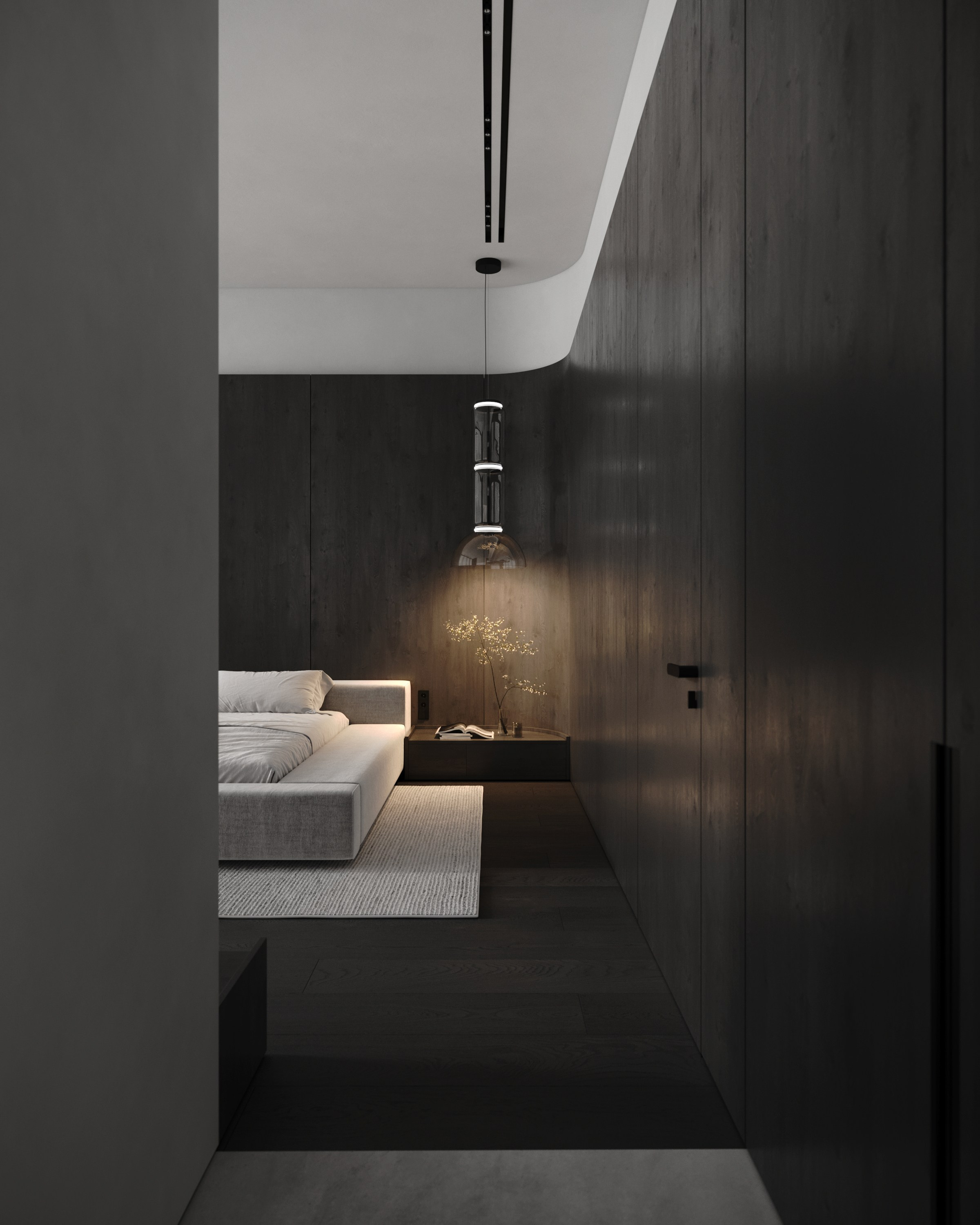 Спальня. Создание 3д визуализаций. Анимированное видео. Сборка сцен