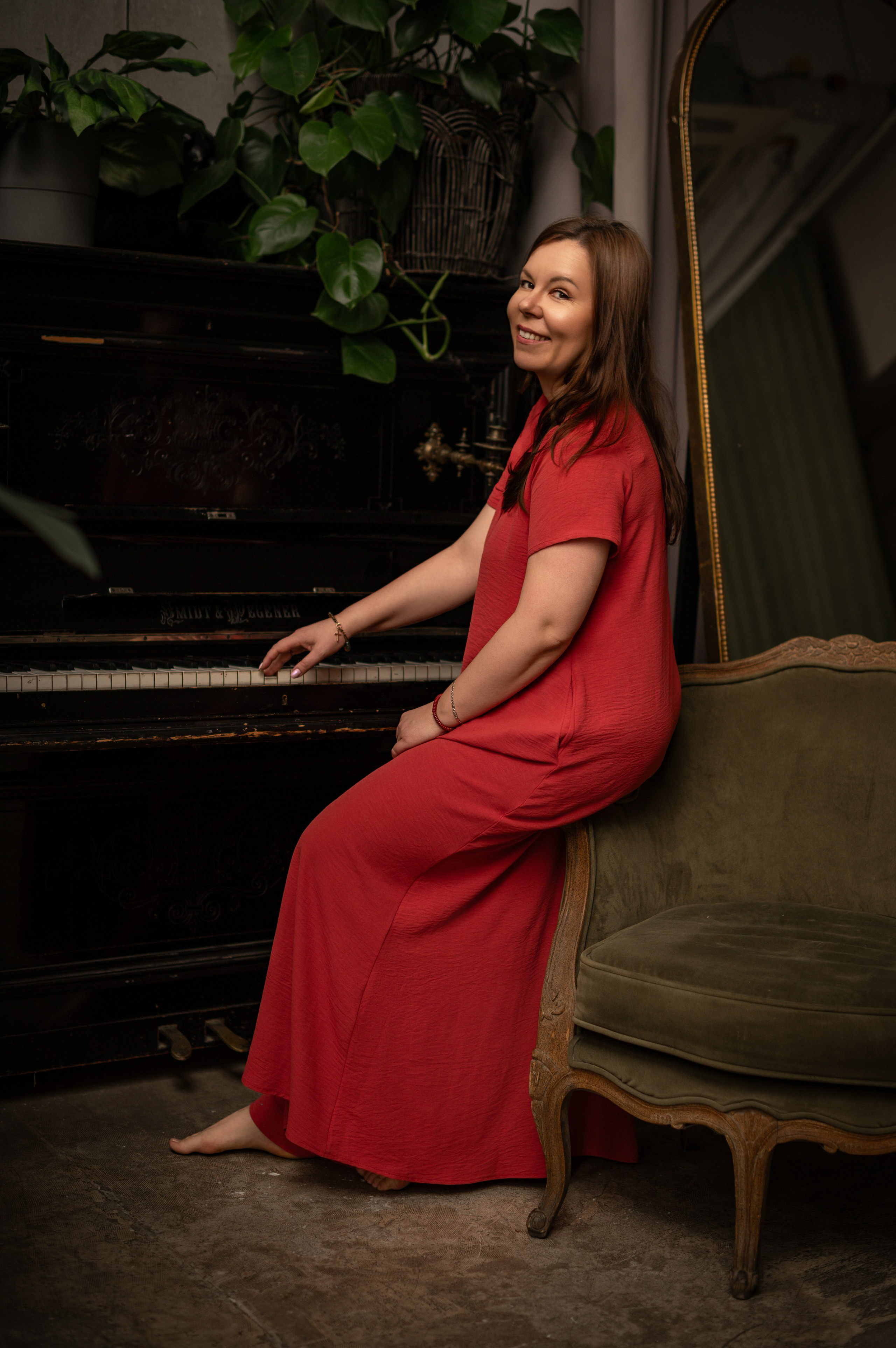 Анна в студии Пространство