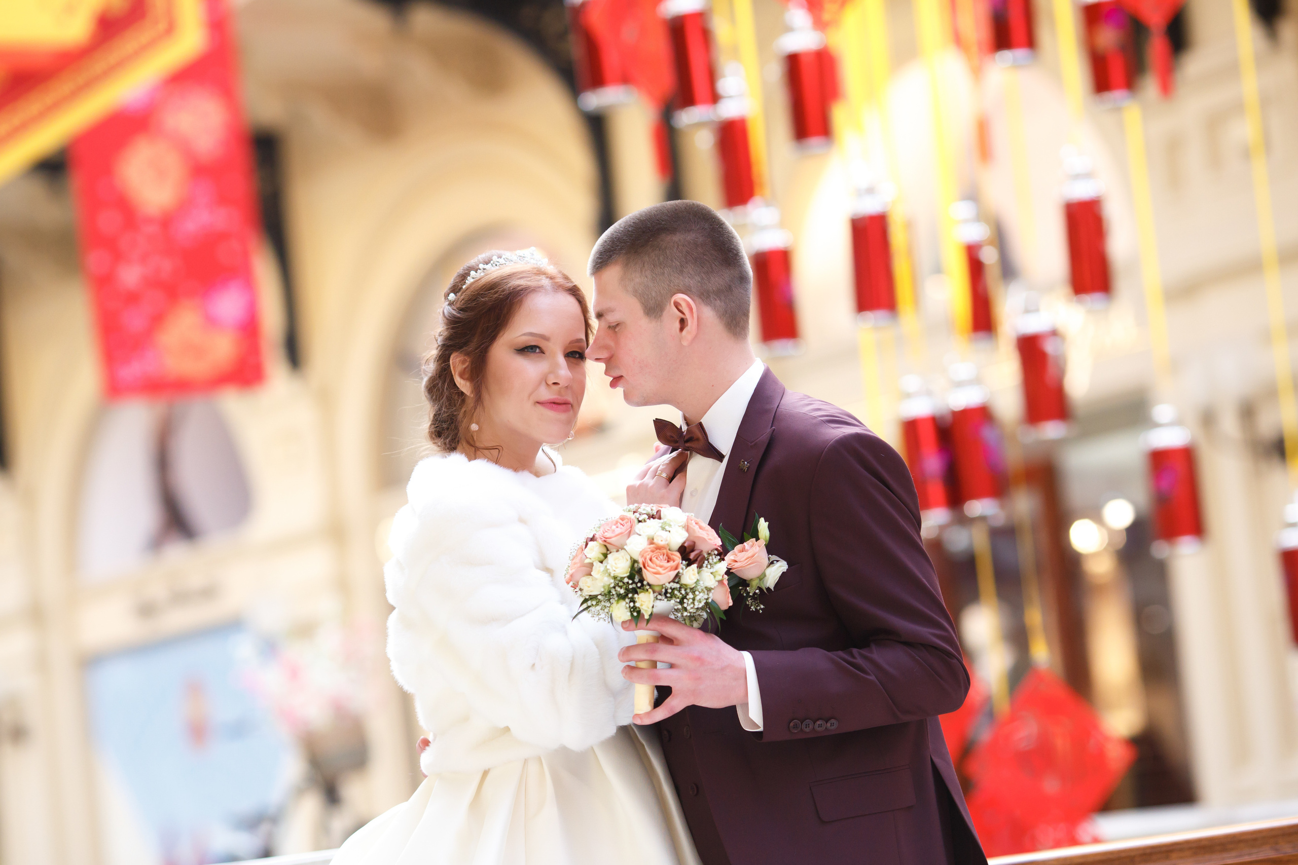 Ксюша и Иван, Таганский ЗАГС, фотостудия Famous Studios. Свадебный и репортажный фотограф (Москва, Королев и другие)