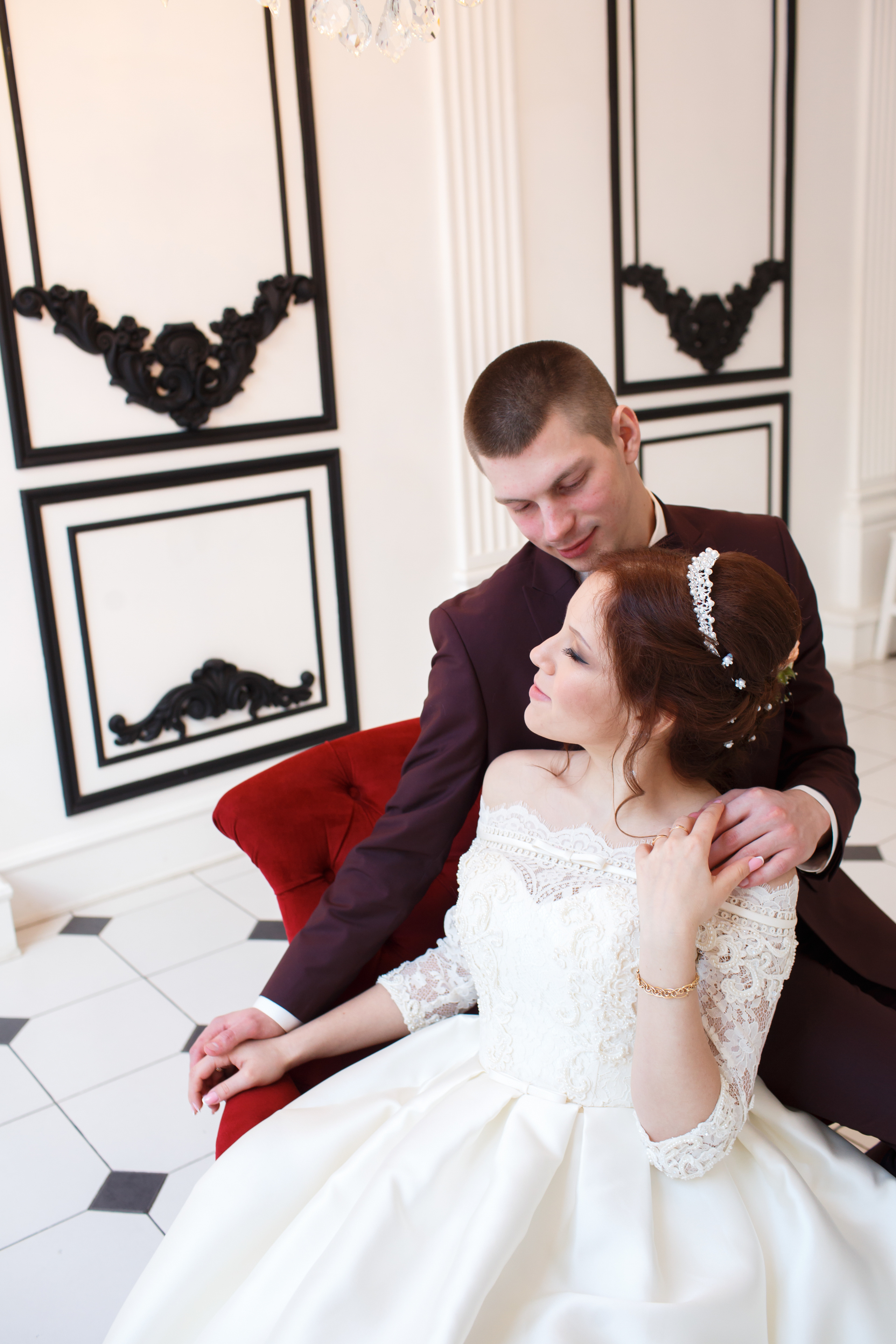 Ксюша и Иван, Таганский ЗАГС, фотостудия Famous Studios. Свадебный и репортажный фотограф (Москва, Королев и другие)