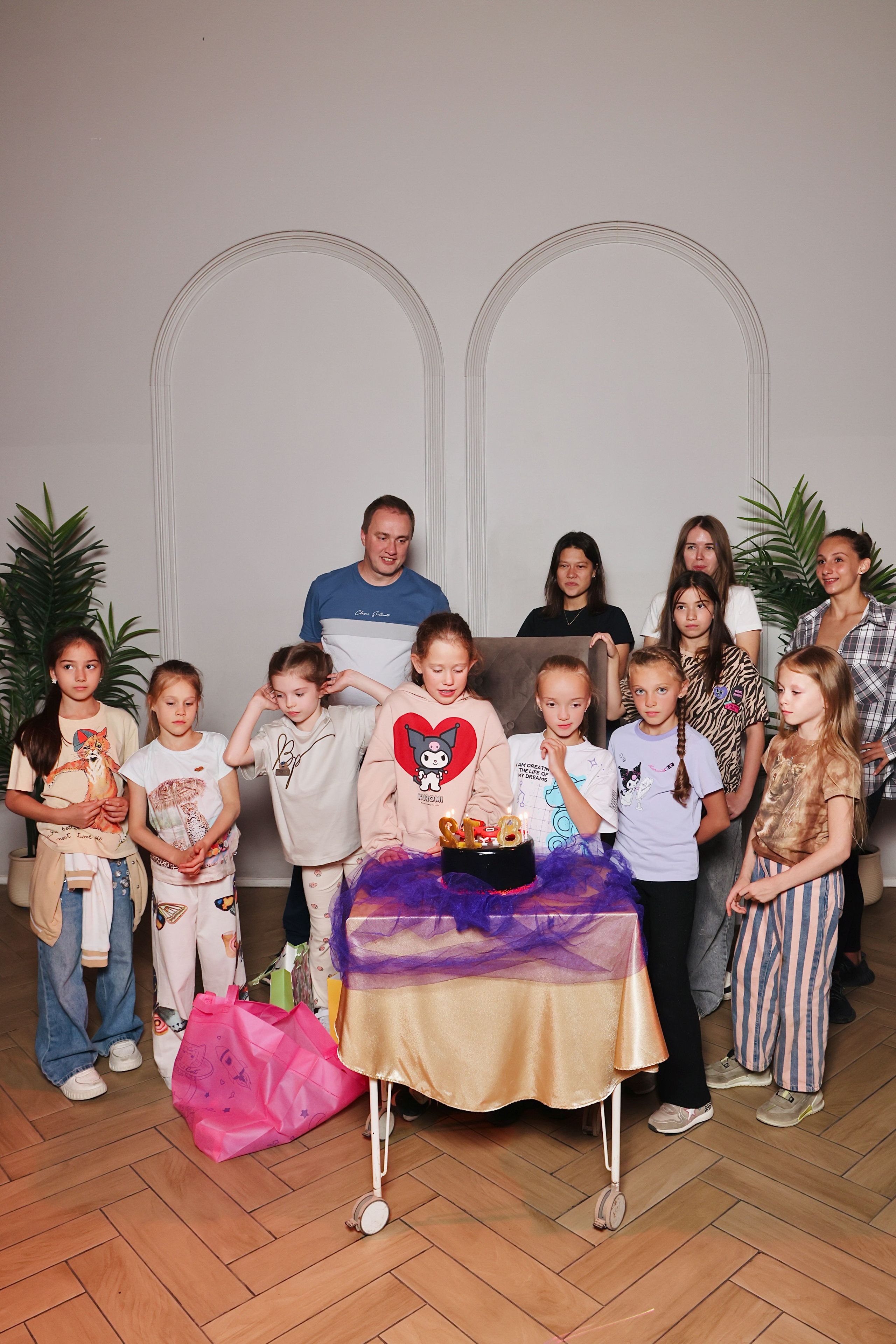 День рождения Ники и Софьи 8 и 12 лет. Фотограф Алексей Солопов