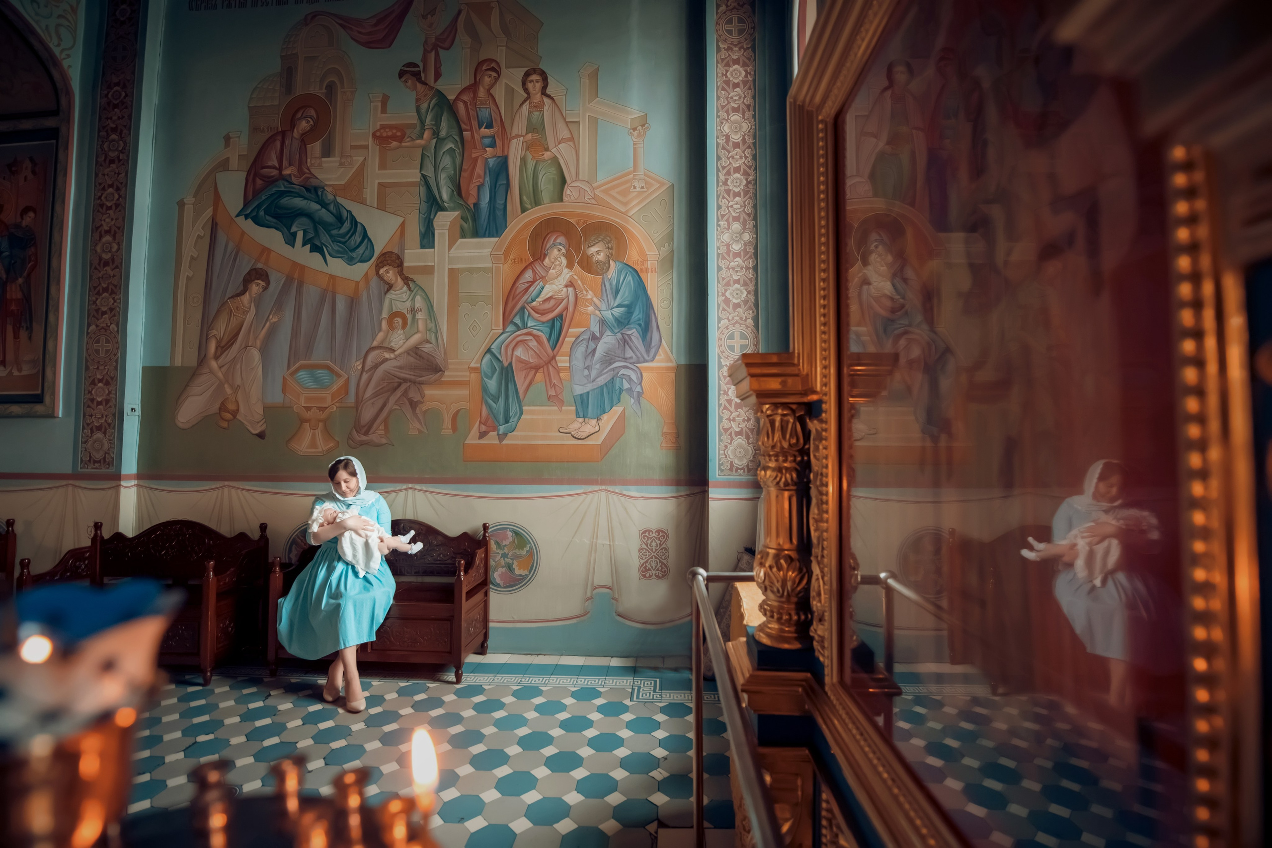Крещение. Фотограф на крещение, венчание в Москве, в Красногорске