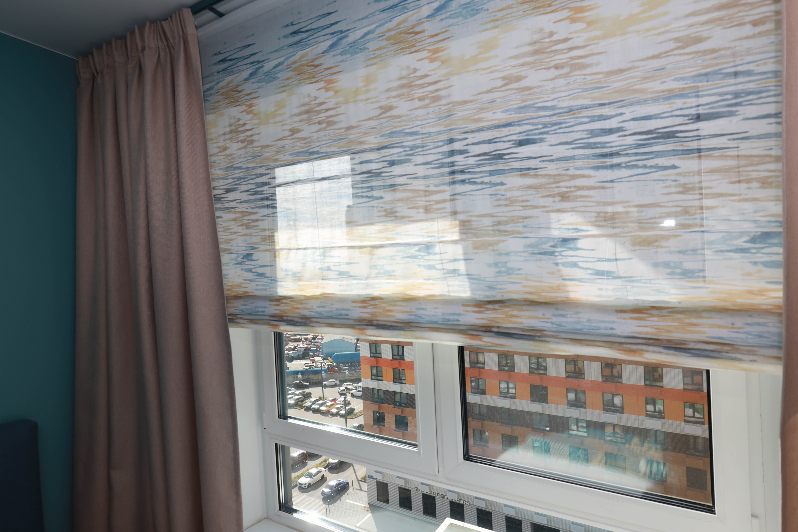 Шторы в стиле океан. Съемка в студии под ваш запрос, съемки архитектурных объектов — Александр Евстигнеев — фотограф Москва