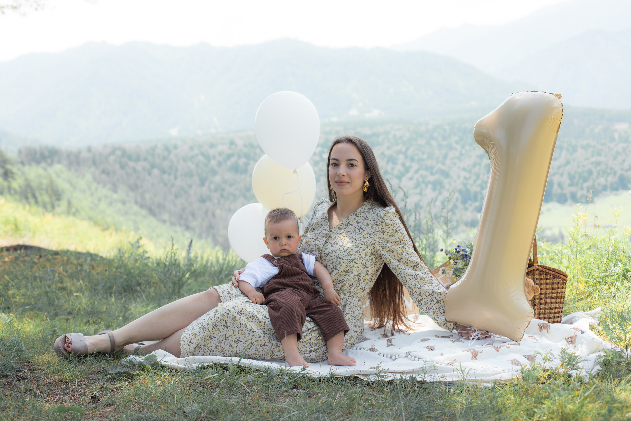 Марку 1 годик. Фотограф Нина Брандт в Горном Алтае