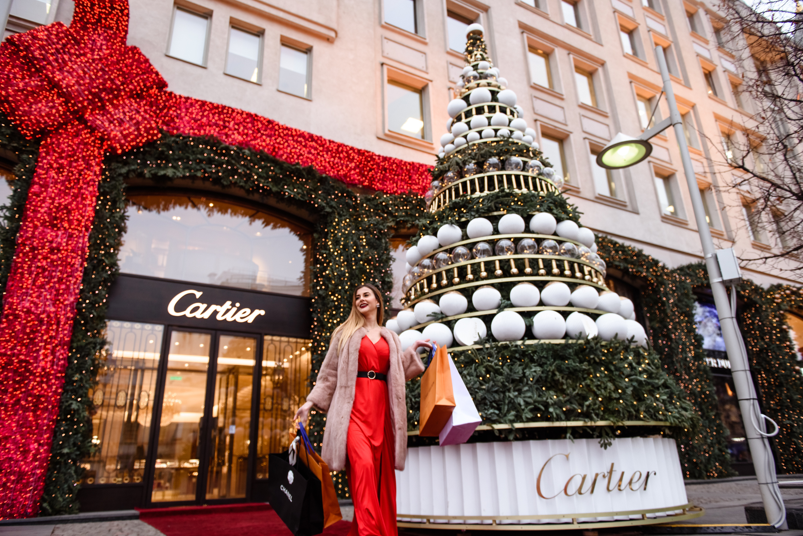 Новогодний шоппинг. Свадебный фотограф и визажист в Москве Кристина Палько