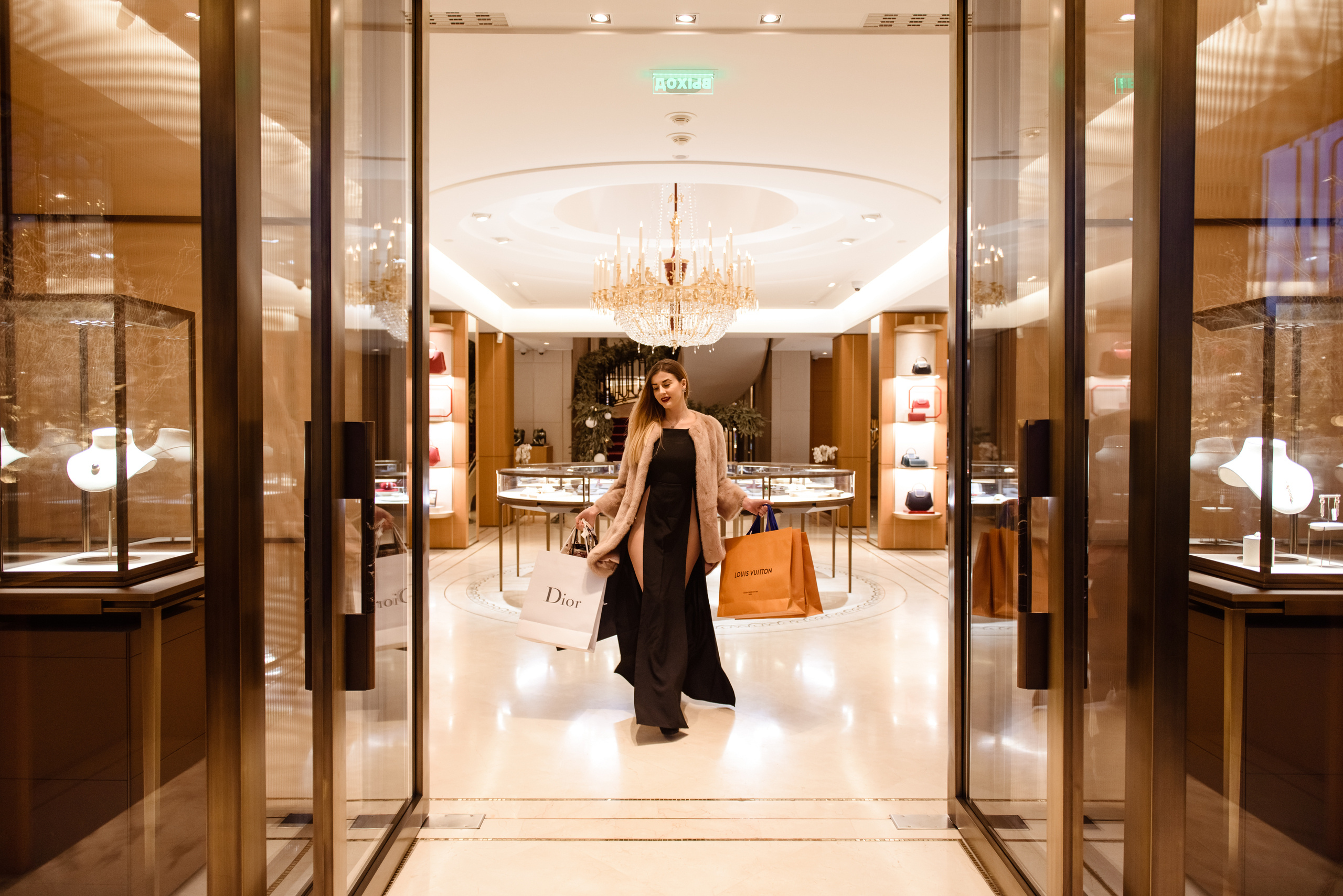 Новогодний шоппинг. Свадебный фотограф и визажист в Москве Кристина Палько