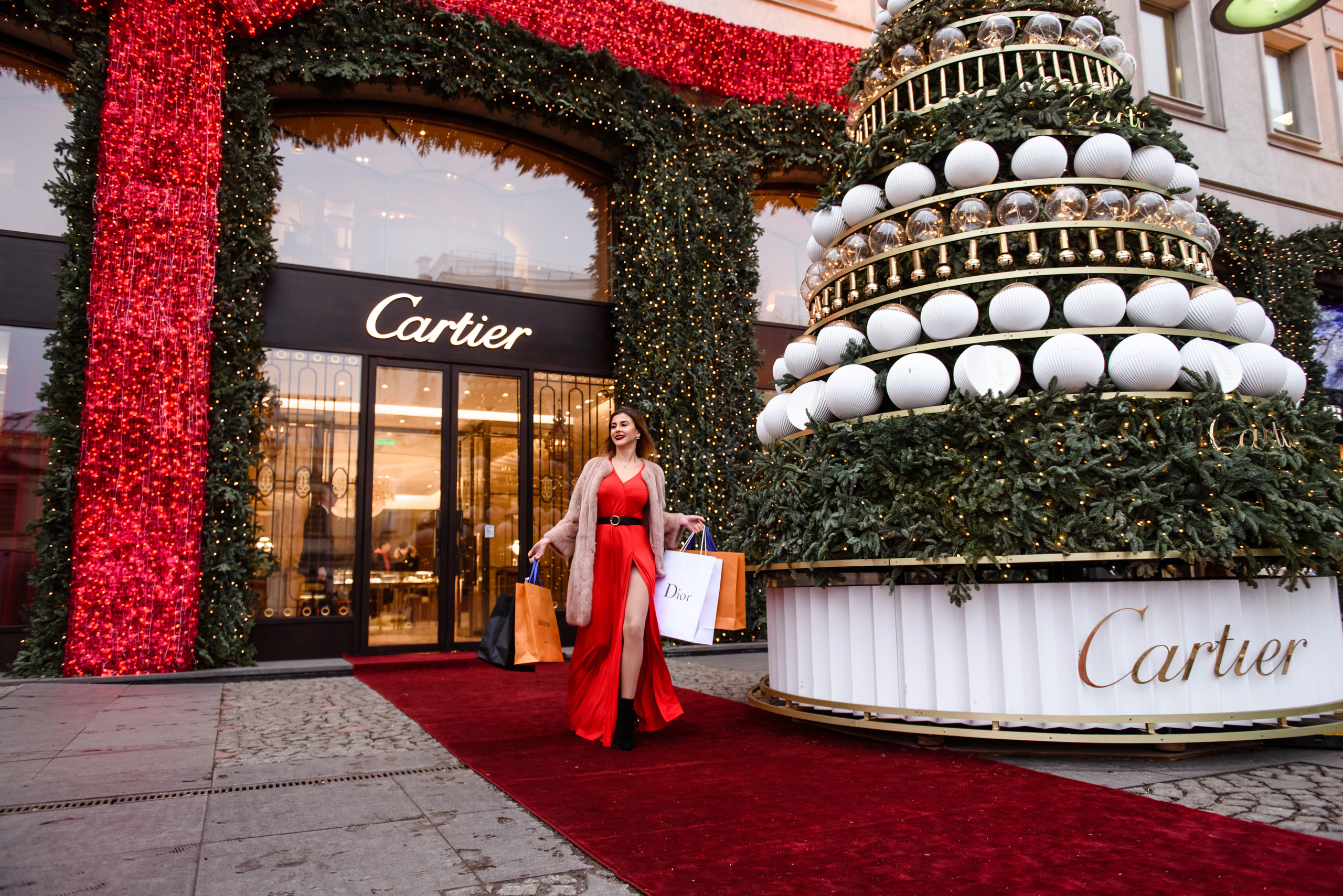 Новогодний шоппинг. Свадебный фотограф и визажист в Москве Кристина Палько