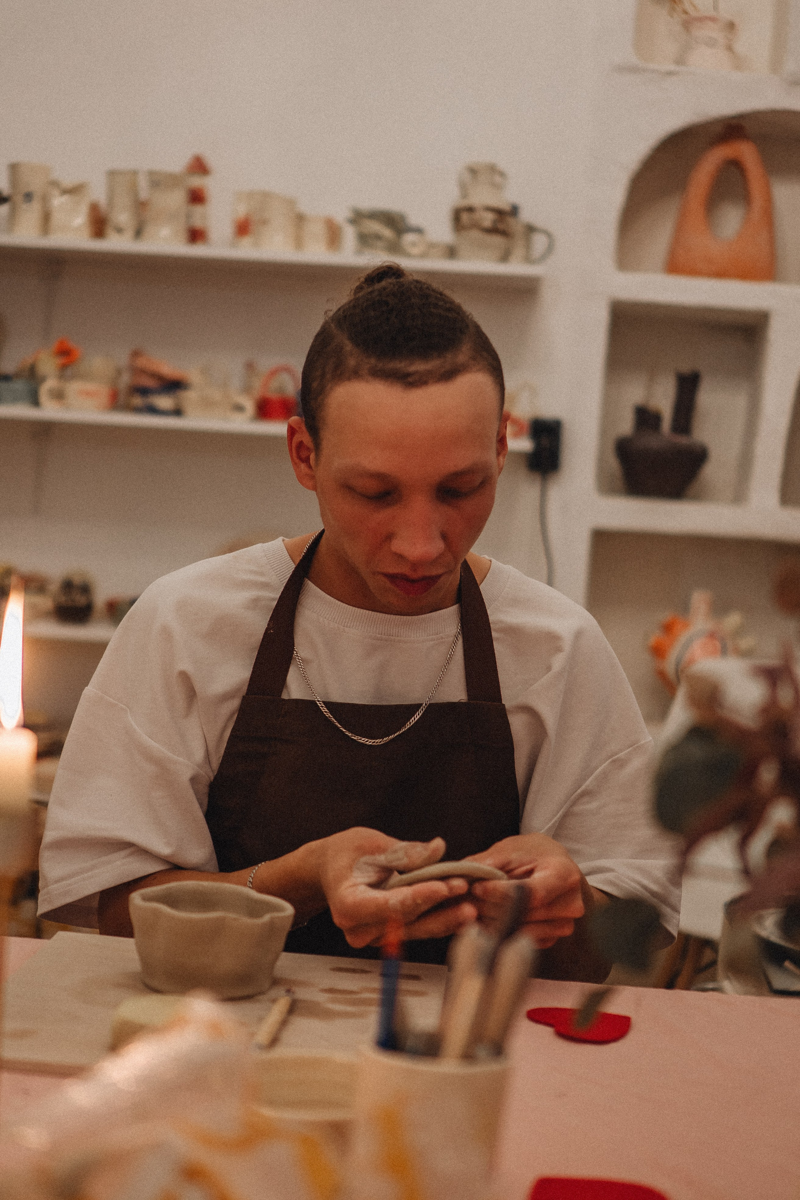 СВИДАНИЕ В ГОНЧАРНОЙ МАСТЕРСКОЙ. Профессиональный фотограф, Санкт-Петербург — Виктория Богомолова