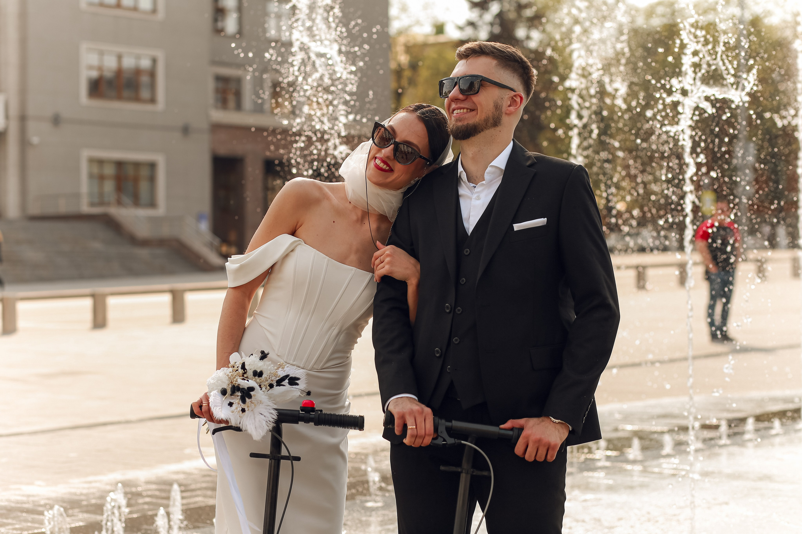 Фотосессия свадебная по городу. Иванова Ирина Свадебный и семейный фотограф г. Уфа