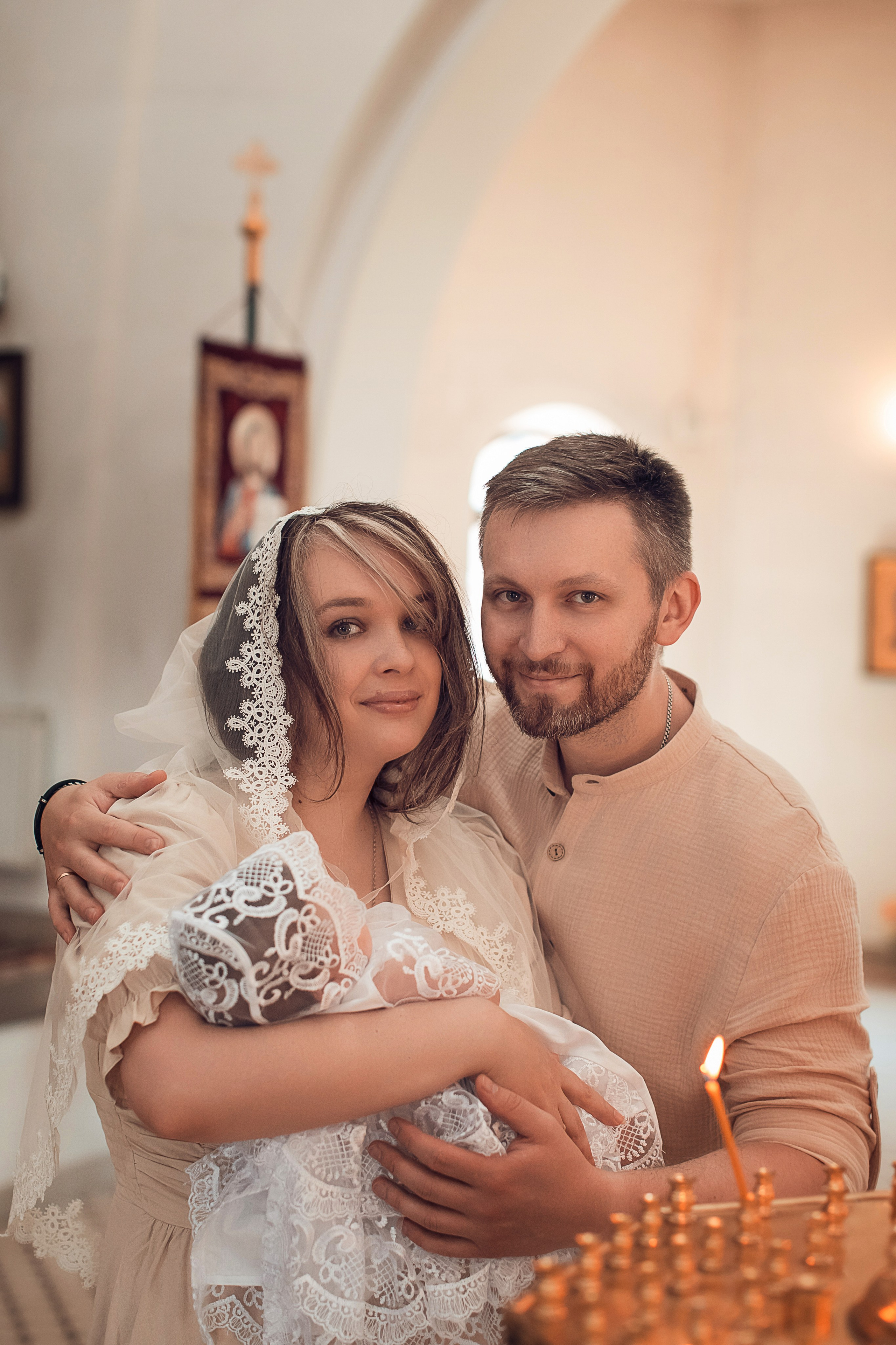 Крещение Устинии. Храм Преподобного Сергия Радонежского. Главная