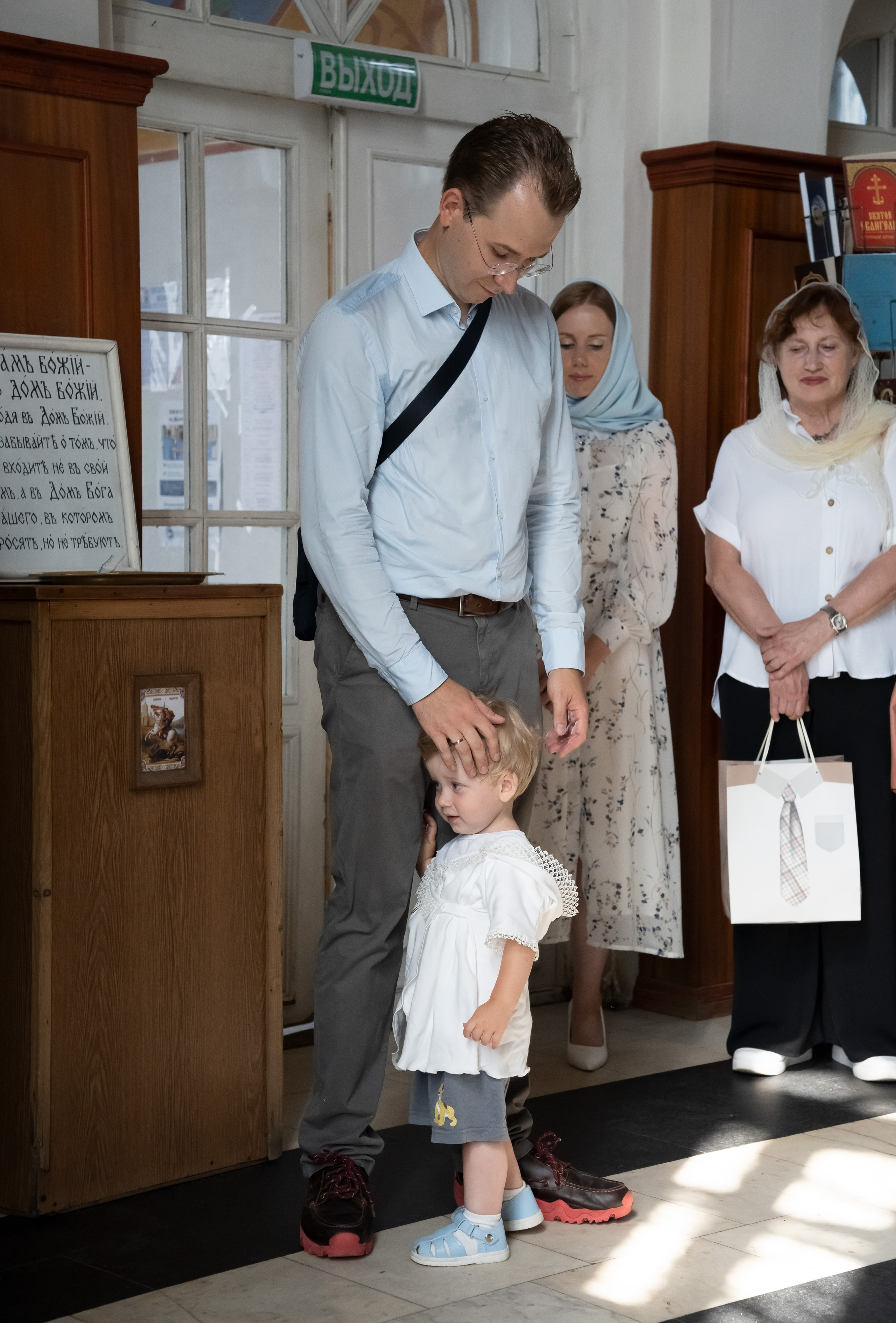 Крещение Анатолия. Студийный и портретный фотограф в САНКТ-ПЕТЕРБУРГЕИрина Махаон