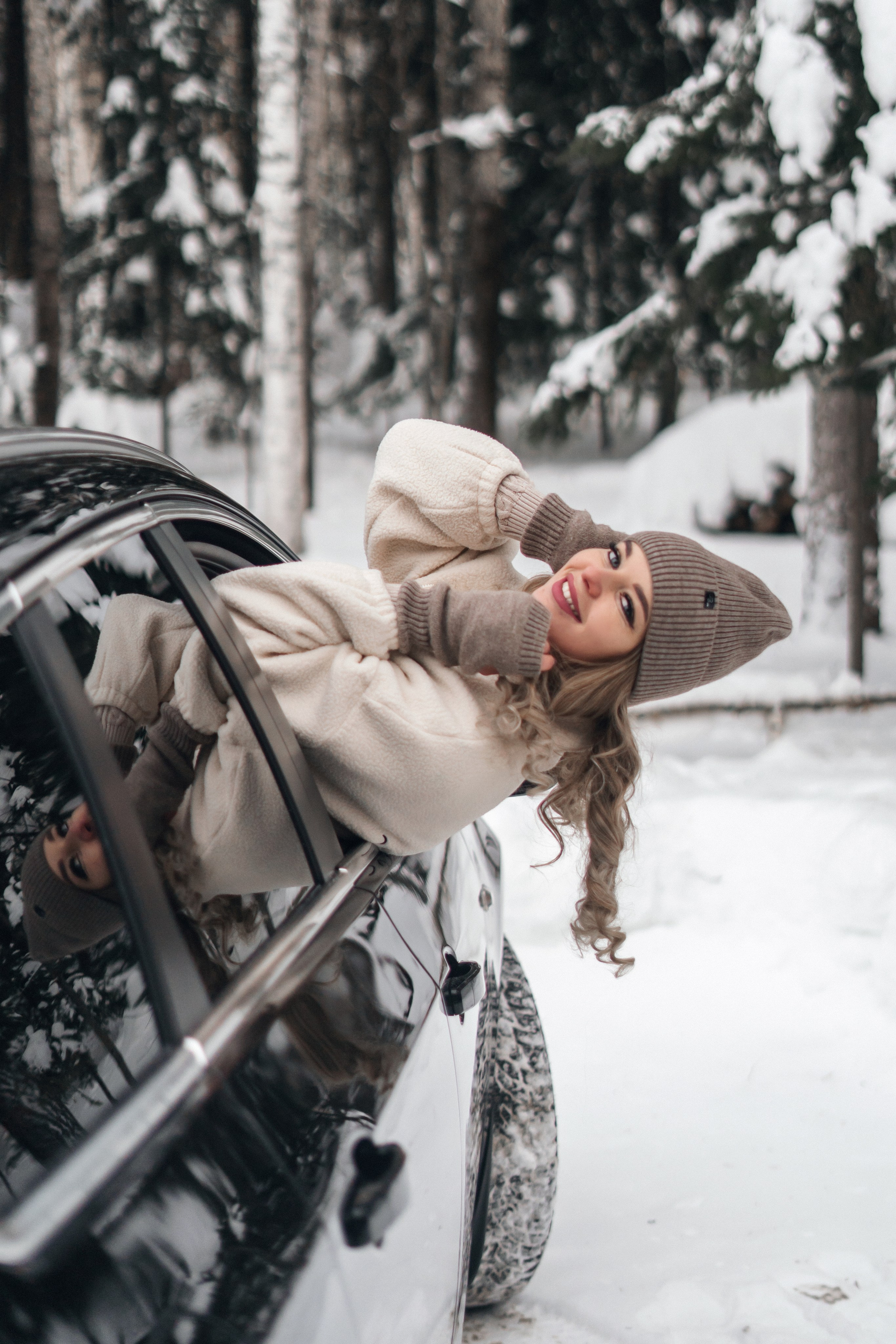 Зимняя съемка на улице г. Тобольск. Мила Посвит Фотограф новорожденных в Тобольске