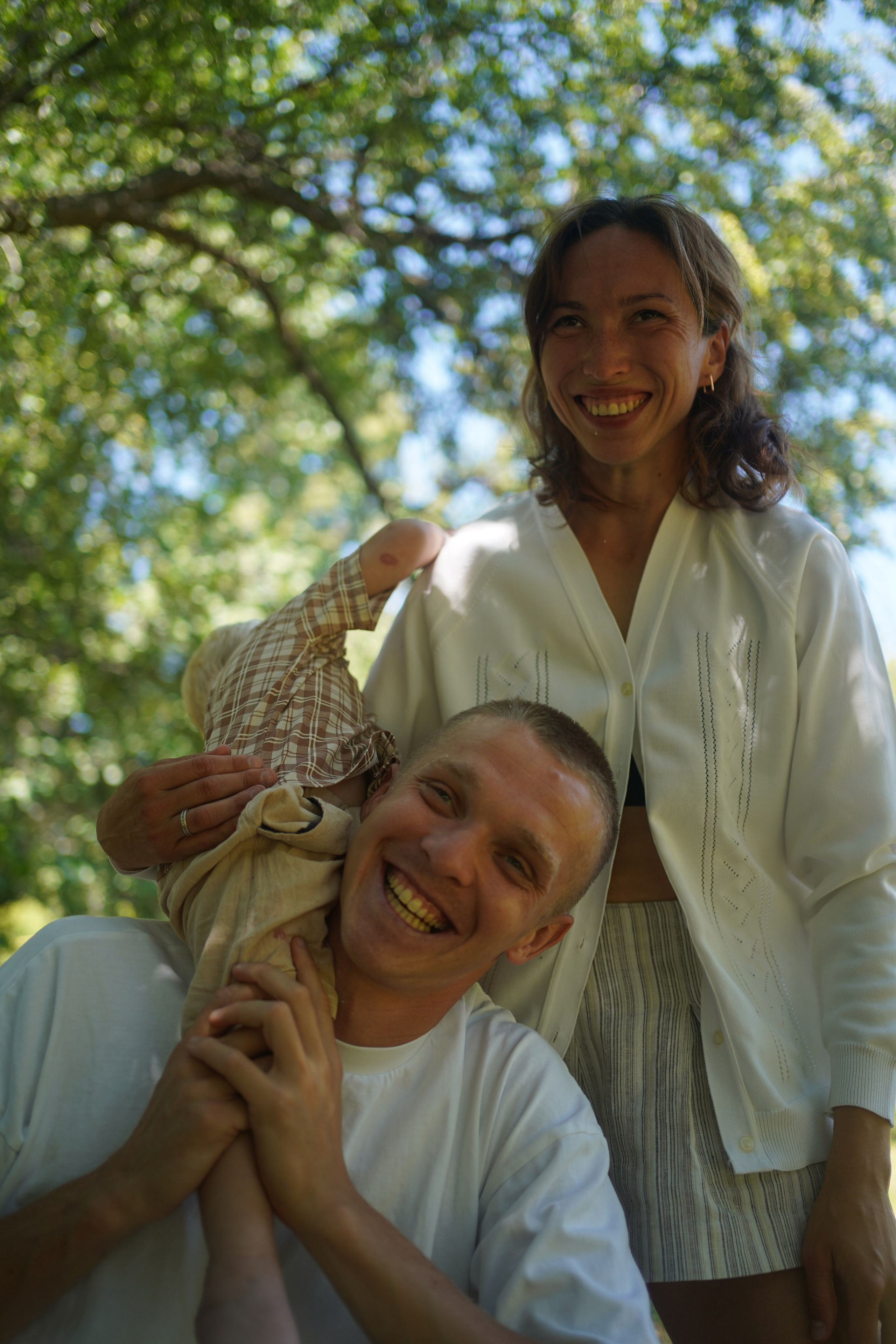 Семья сьёмка на природе