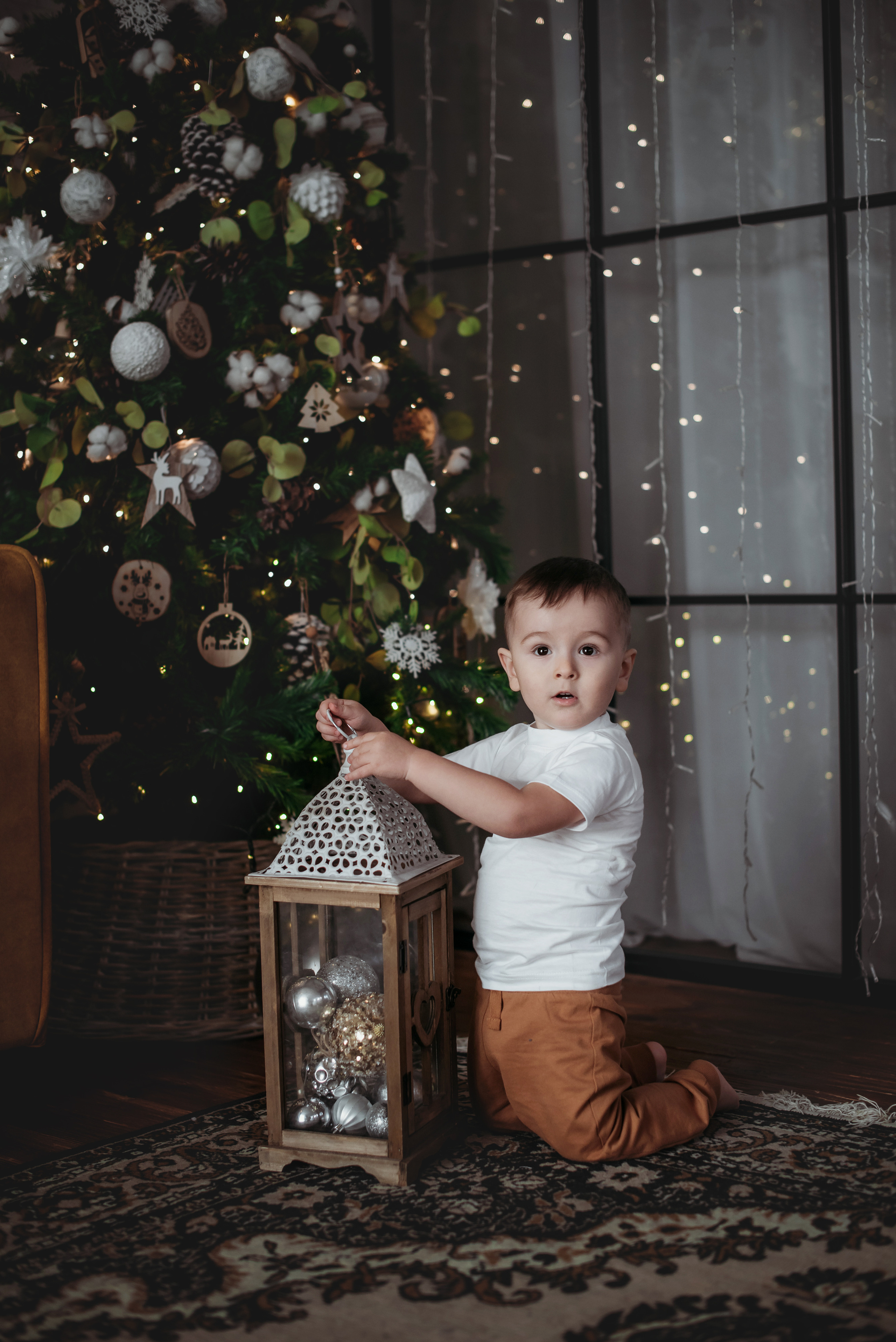 Новогодняя фотосессия. Фотограф Лейла Насибова-женский портрет, семейные фотосессии, контент